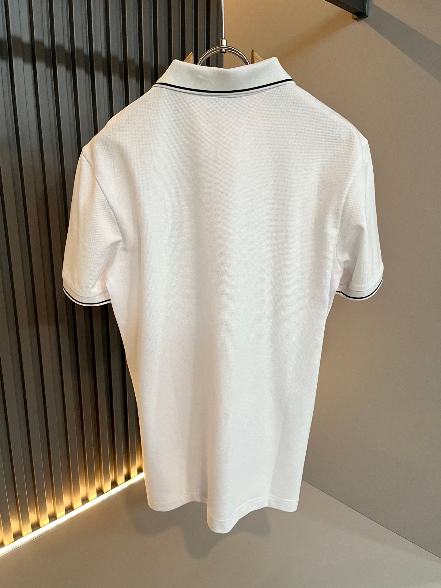 BRU*C 2025ss new polo embossed logo on chest