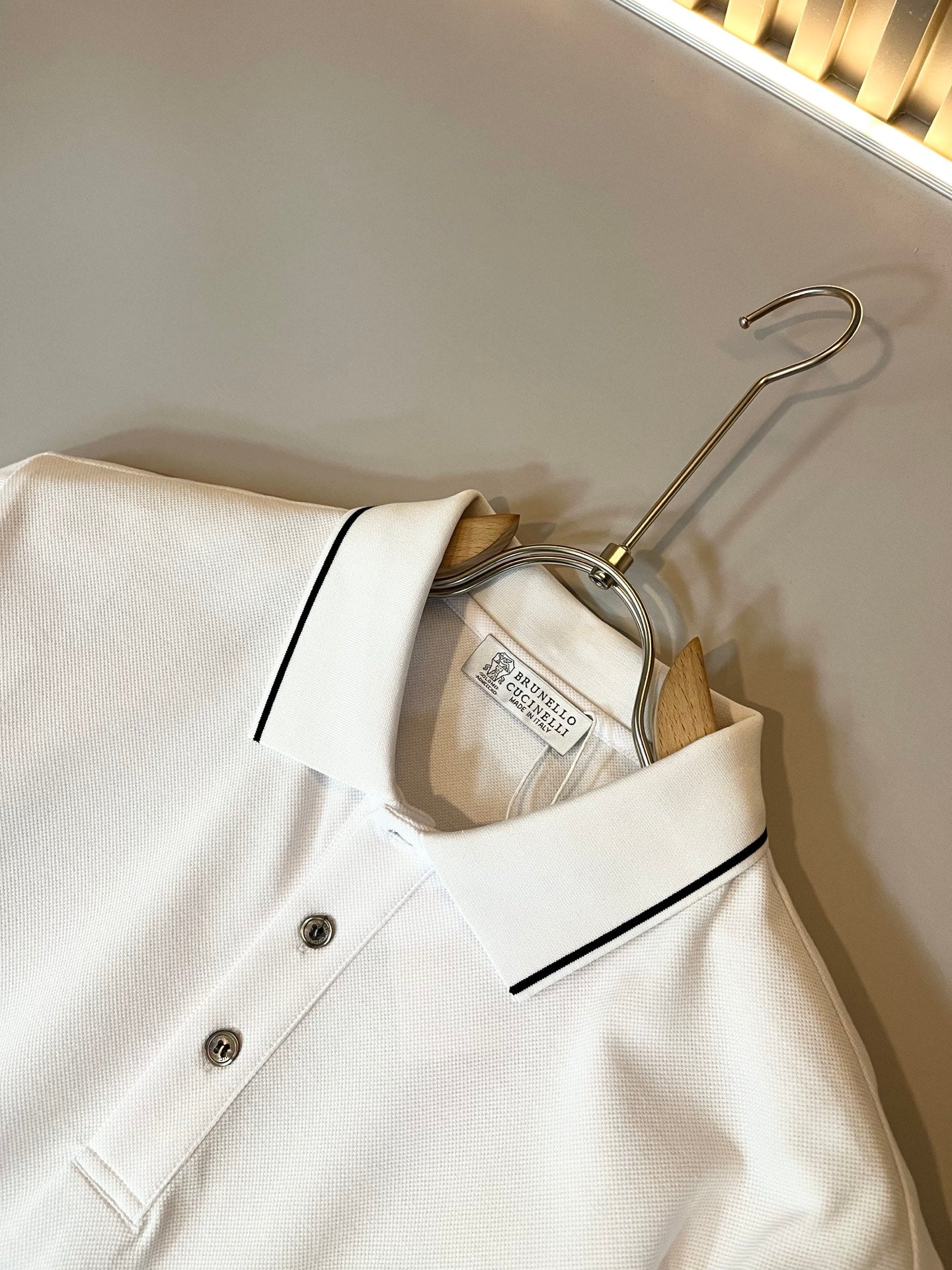 BRU*C 2025ss new polo embossed logo on chest