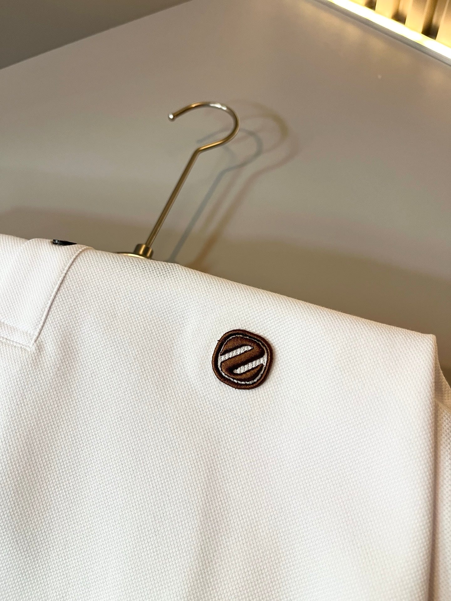 ZEGN* 2025ss new polo embroidered logo