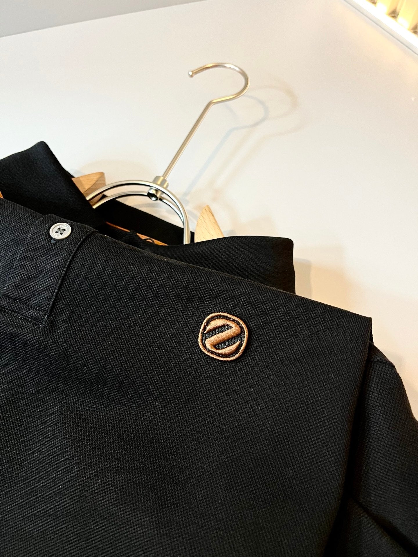 ZEGN* 2025ss new polo embroidered logo