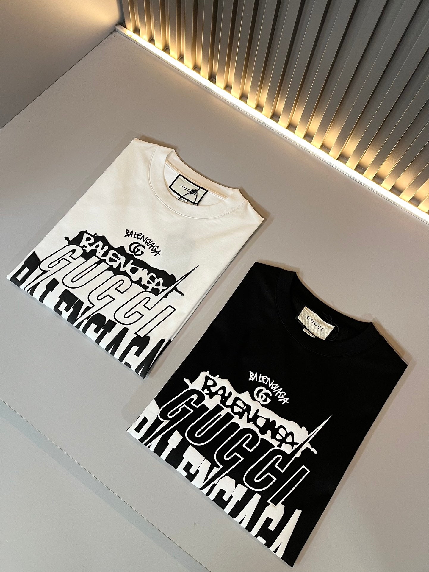 GUC* & BALENC* new t-shirt cotton