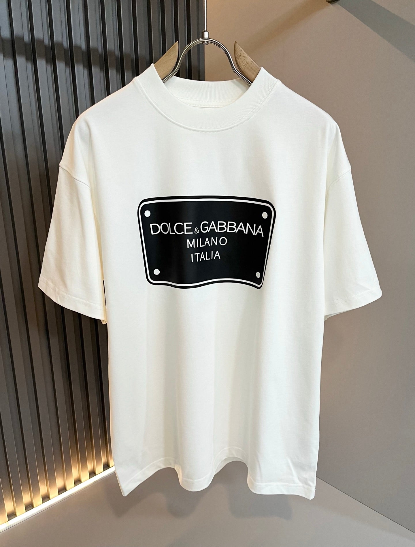 DOL*E&G new t-shirt lamination pattern