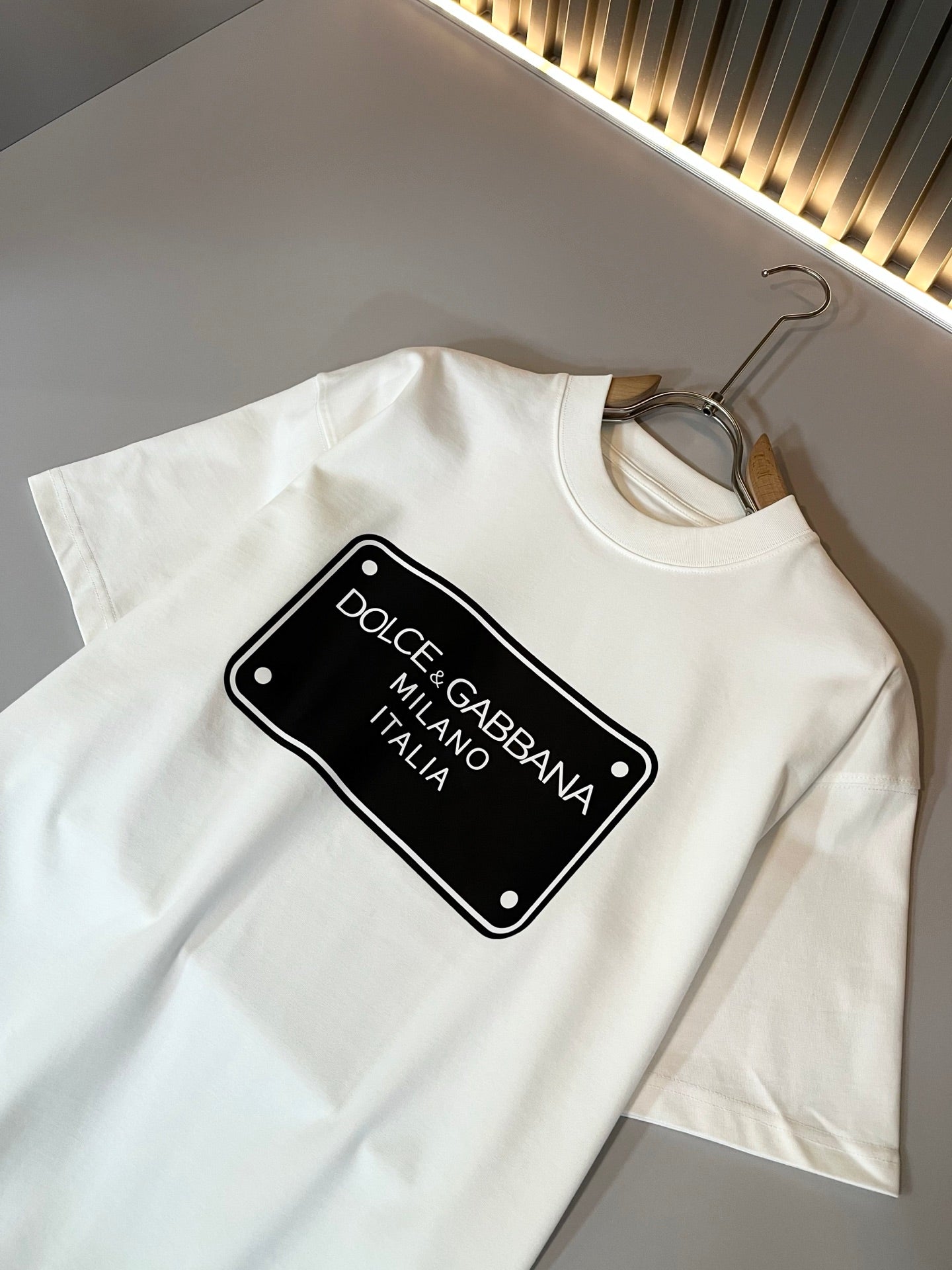 DOL*E&G new t-shirt lamination pattern
