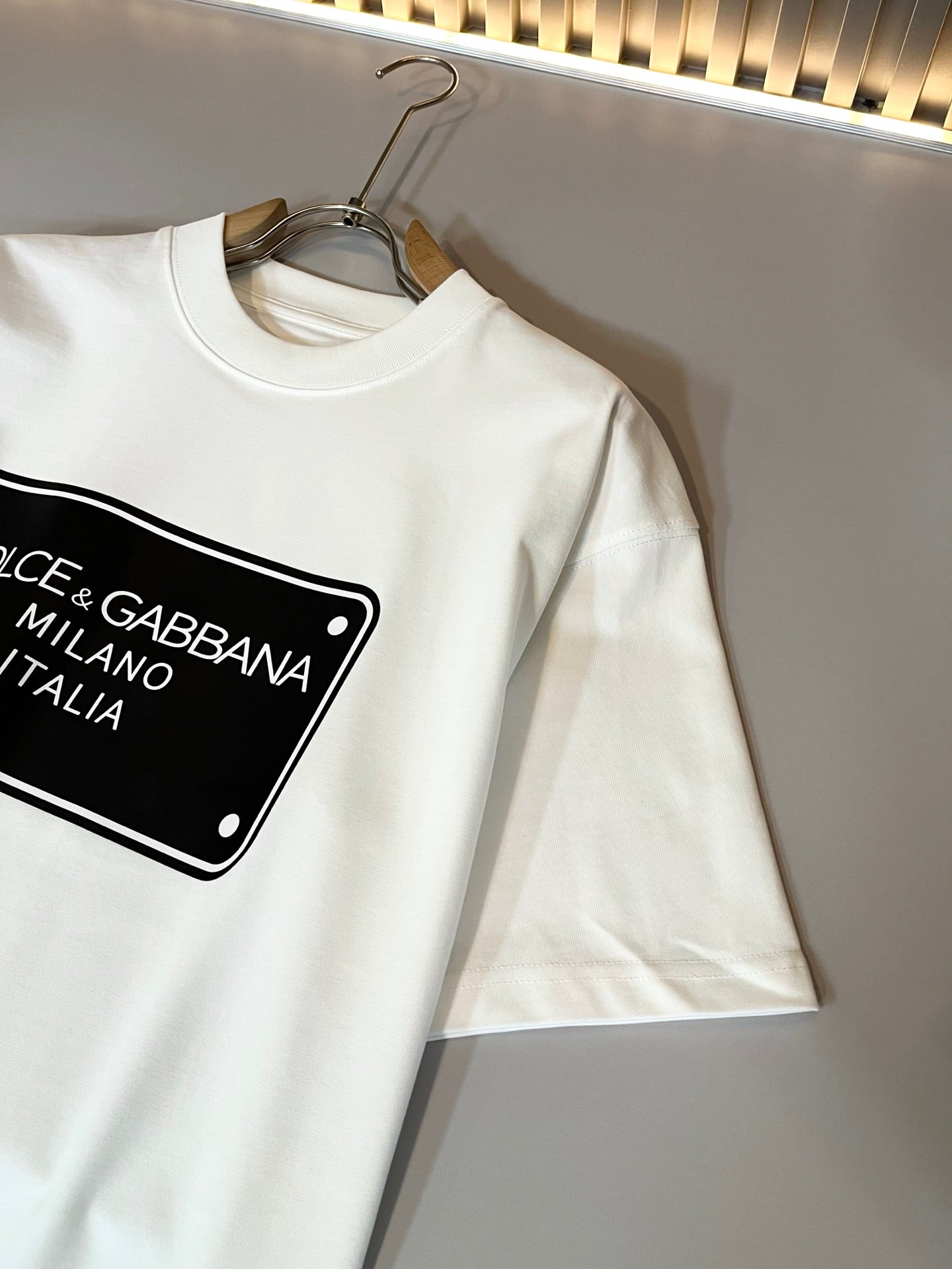 DOL*E&G new t-shirt lamination pattern