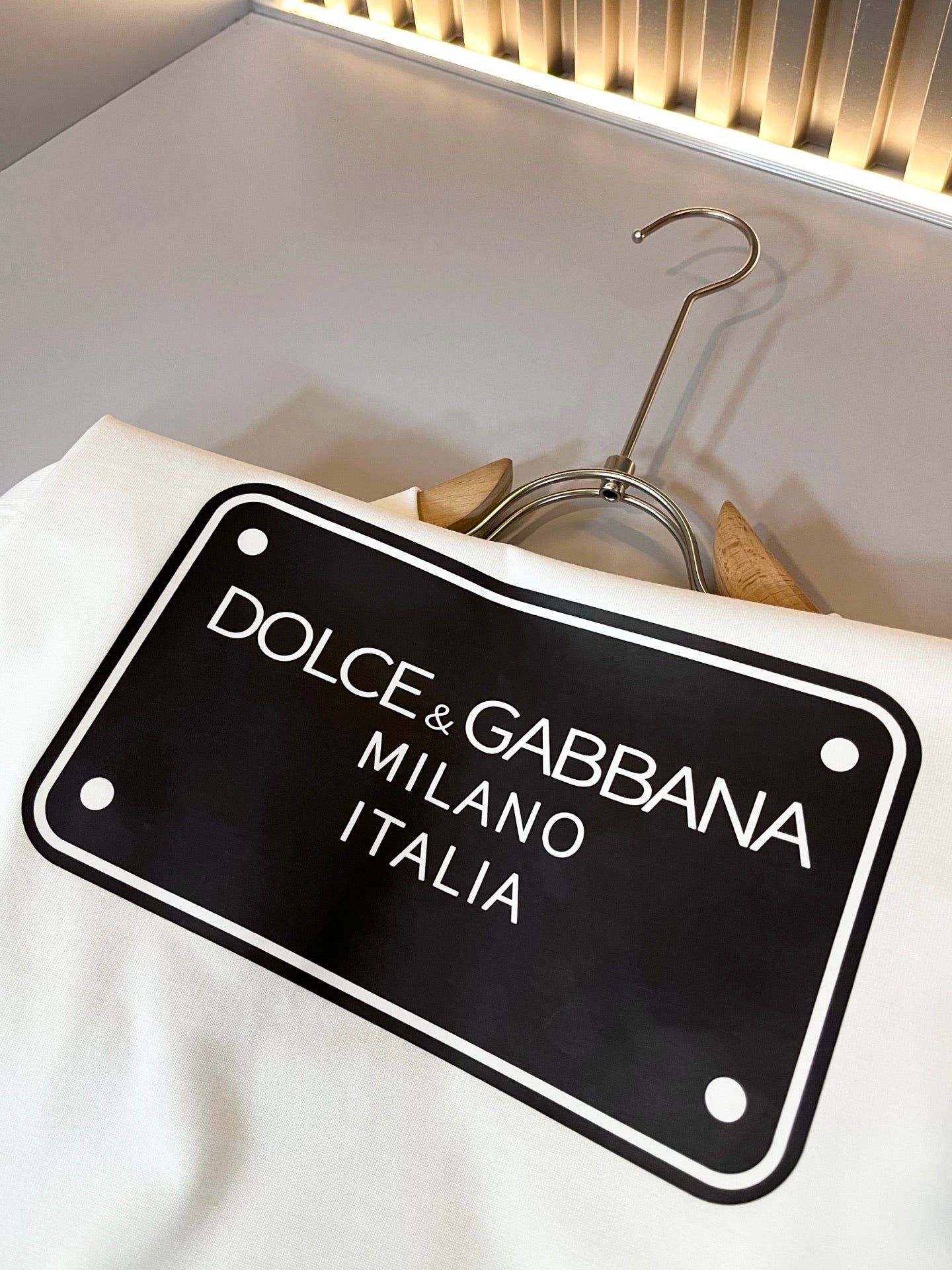 DOL*E&G new t-shirt lamination pattern