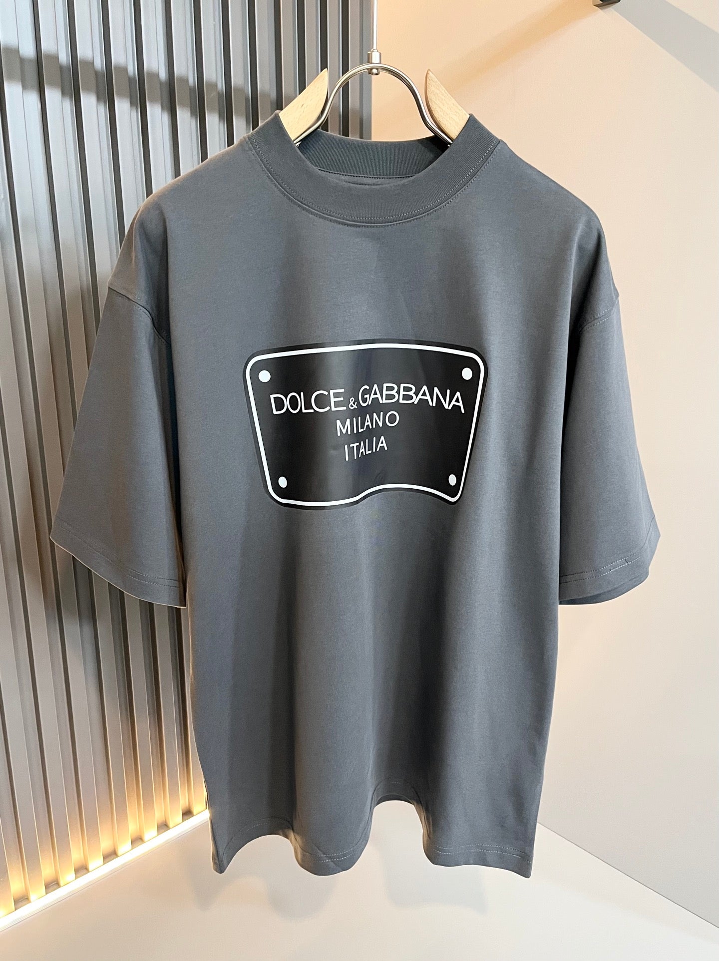 DOL*E&G new t-shirt lamination pattern