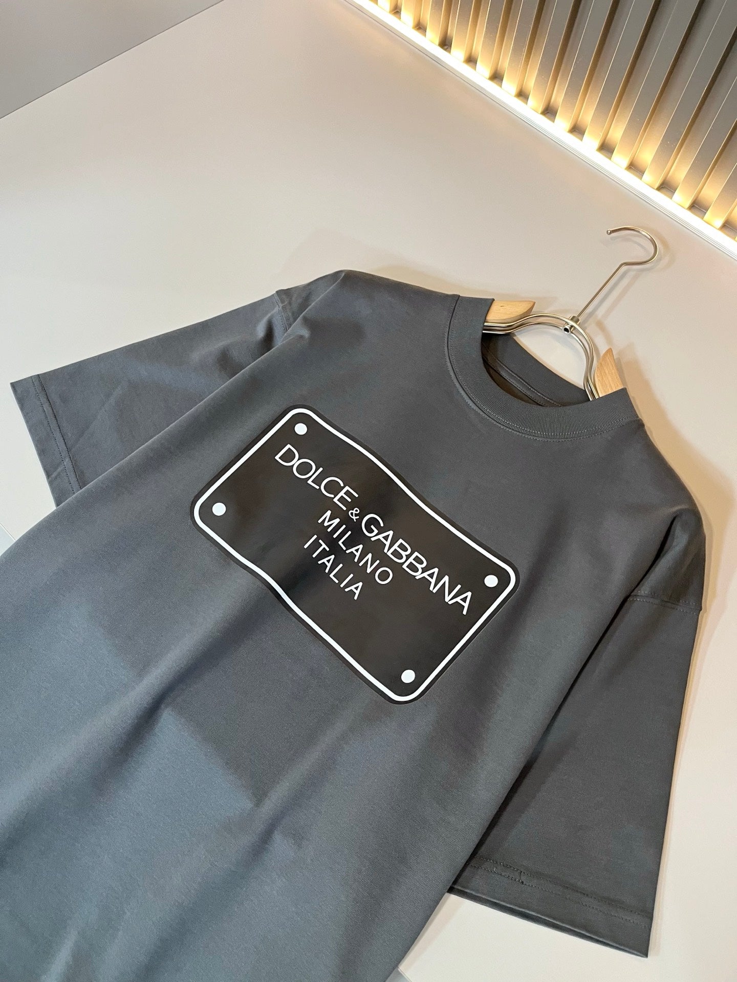 DOL*E&G new t-shirt lamination pattern