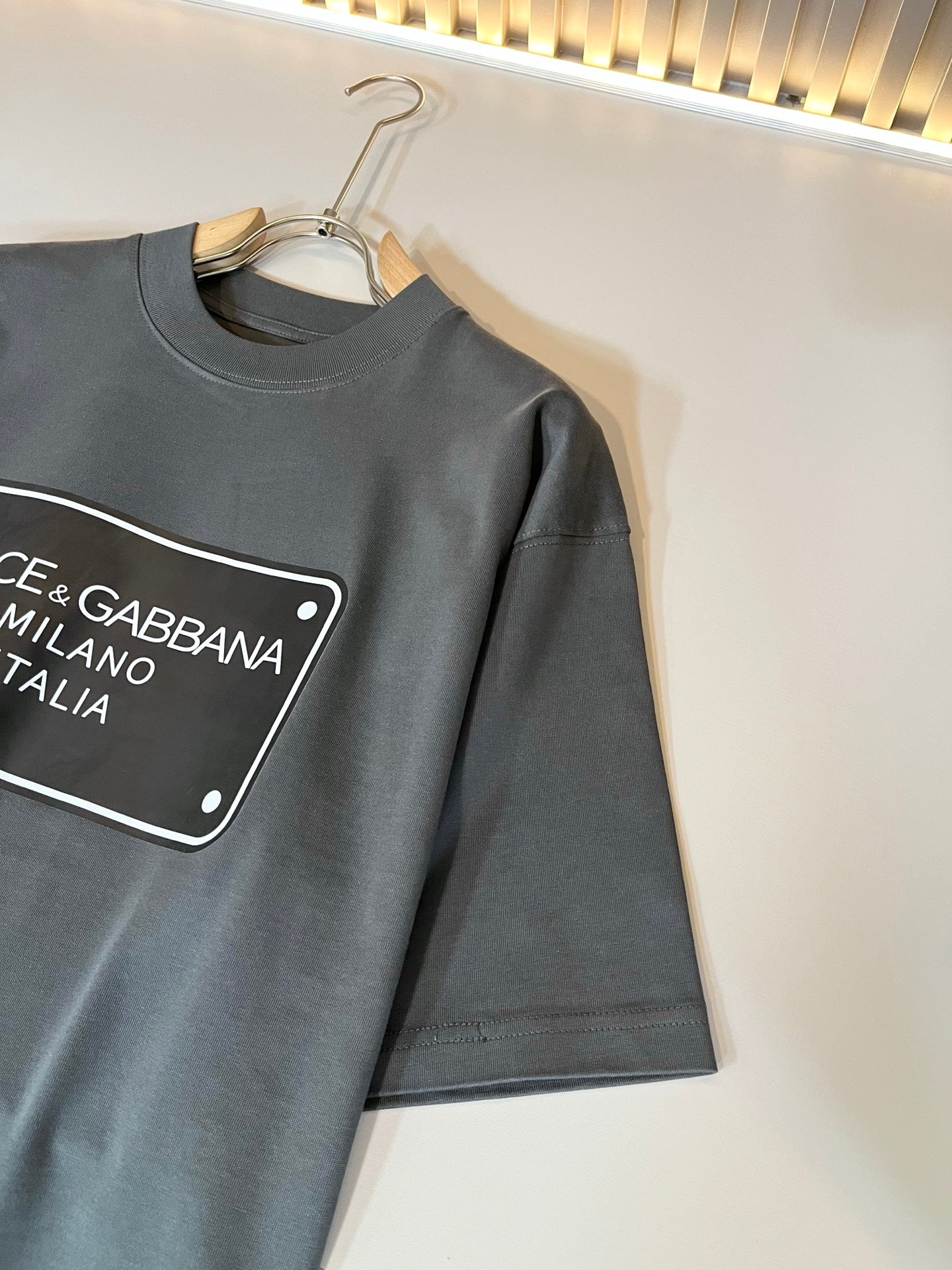 DOL*E&G new t-shirt lamination pattern