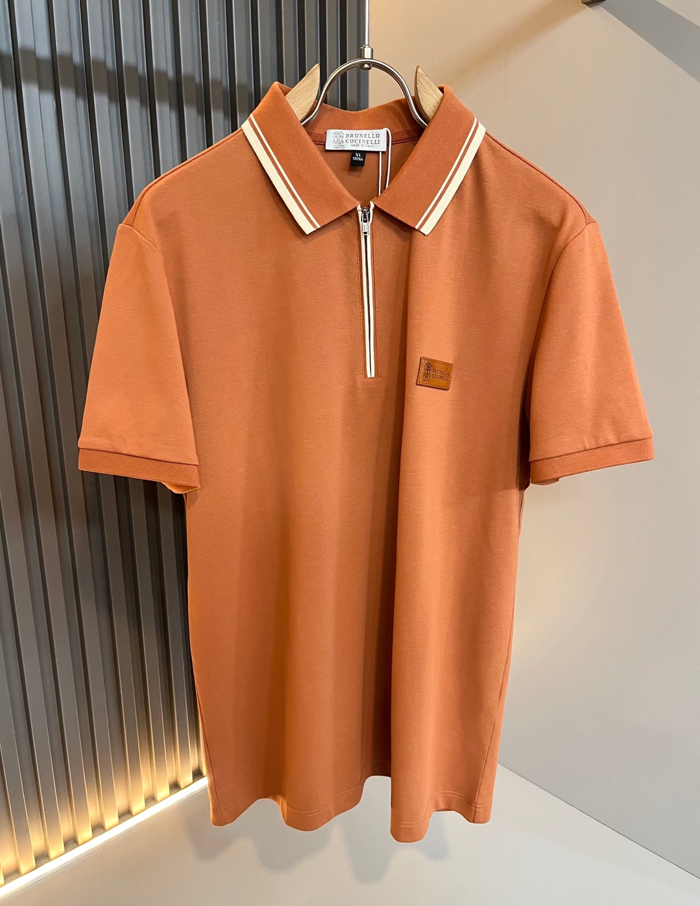 BRU*C 2025ss new polo mesh cotton