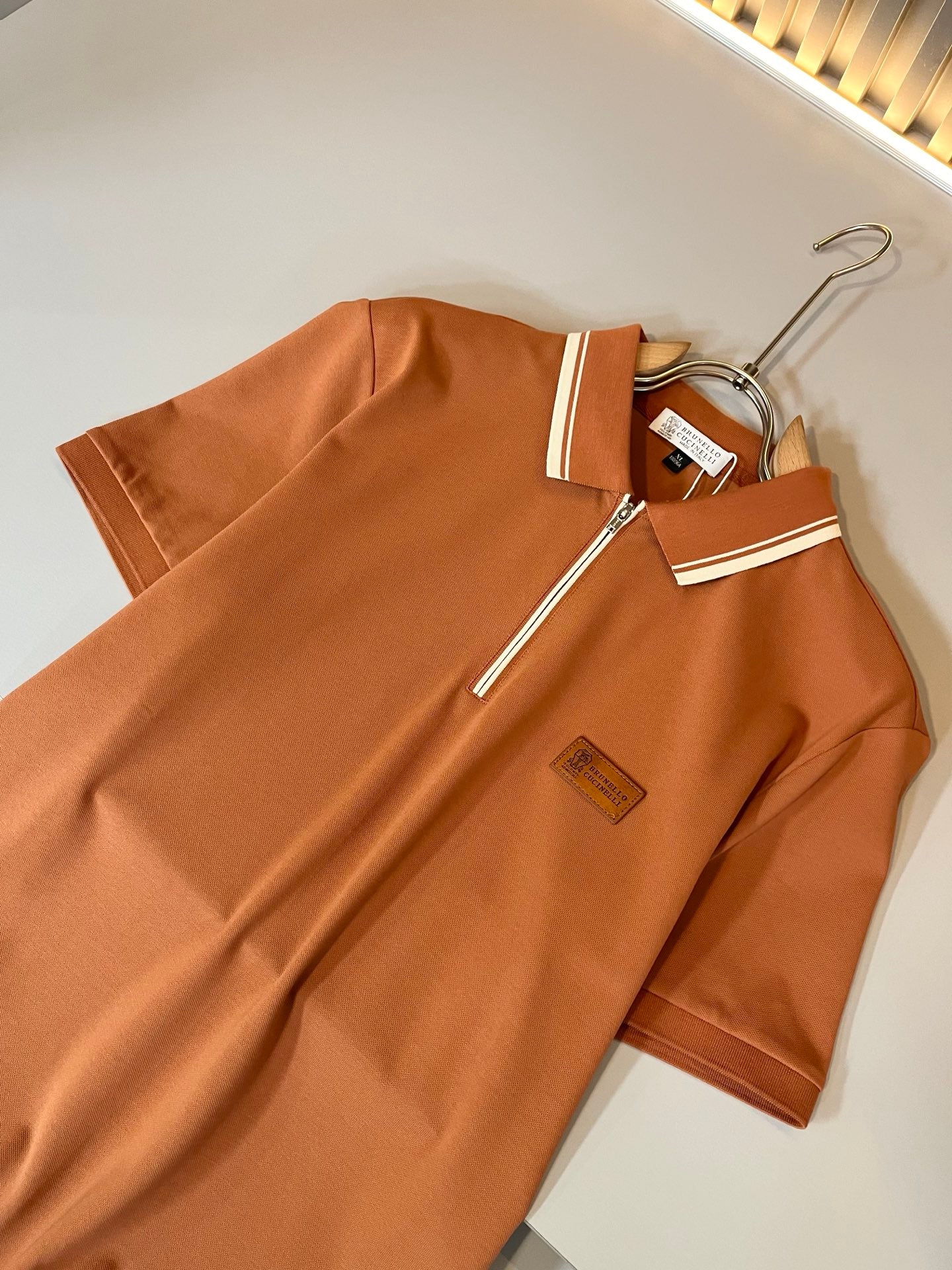 BRU*C 2025ss new polo mesh cotton