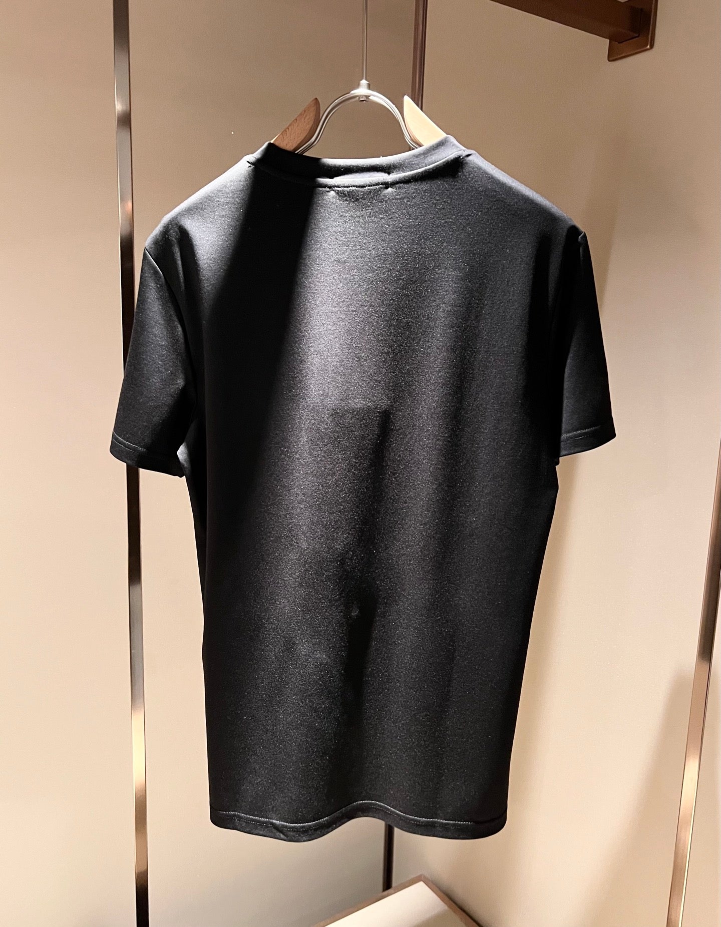 ARMA* 2025ss new t-shirt logo lamination on collar