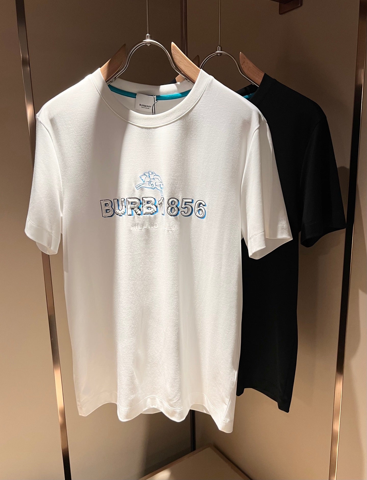 BURB* 2025ss new t-shirt environmentally friendly cotton
