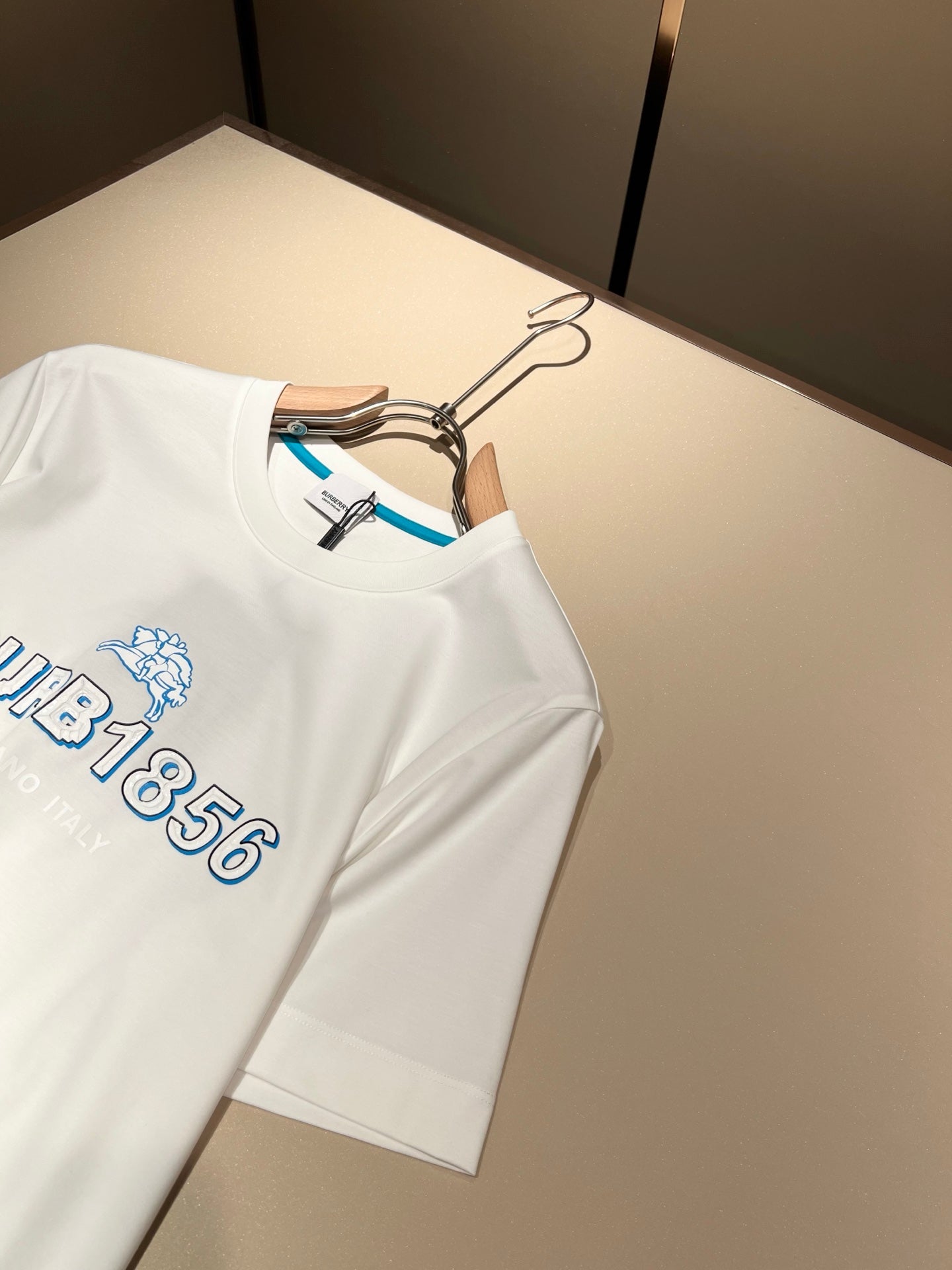 BURB* 2025ss new t-shirt environmentally friendly cotton