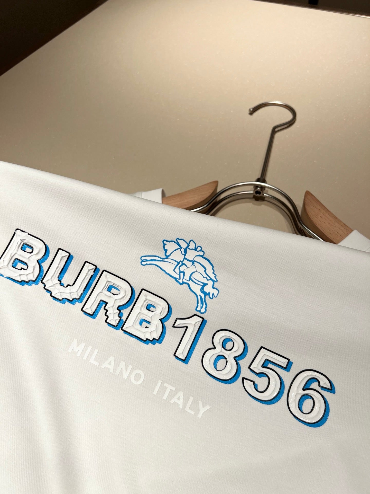 BURB* 2025ss new t-shirt environmentally friendly cotton