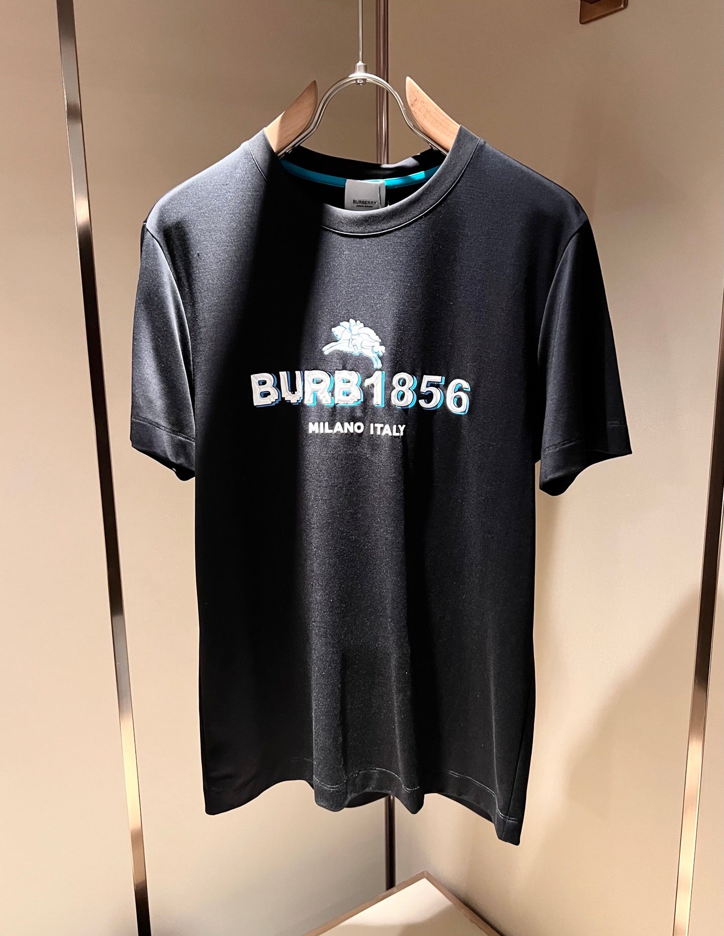 BURB* 2025ss new t-shirt environmentally friendly cotton