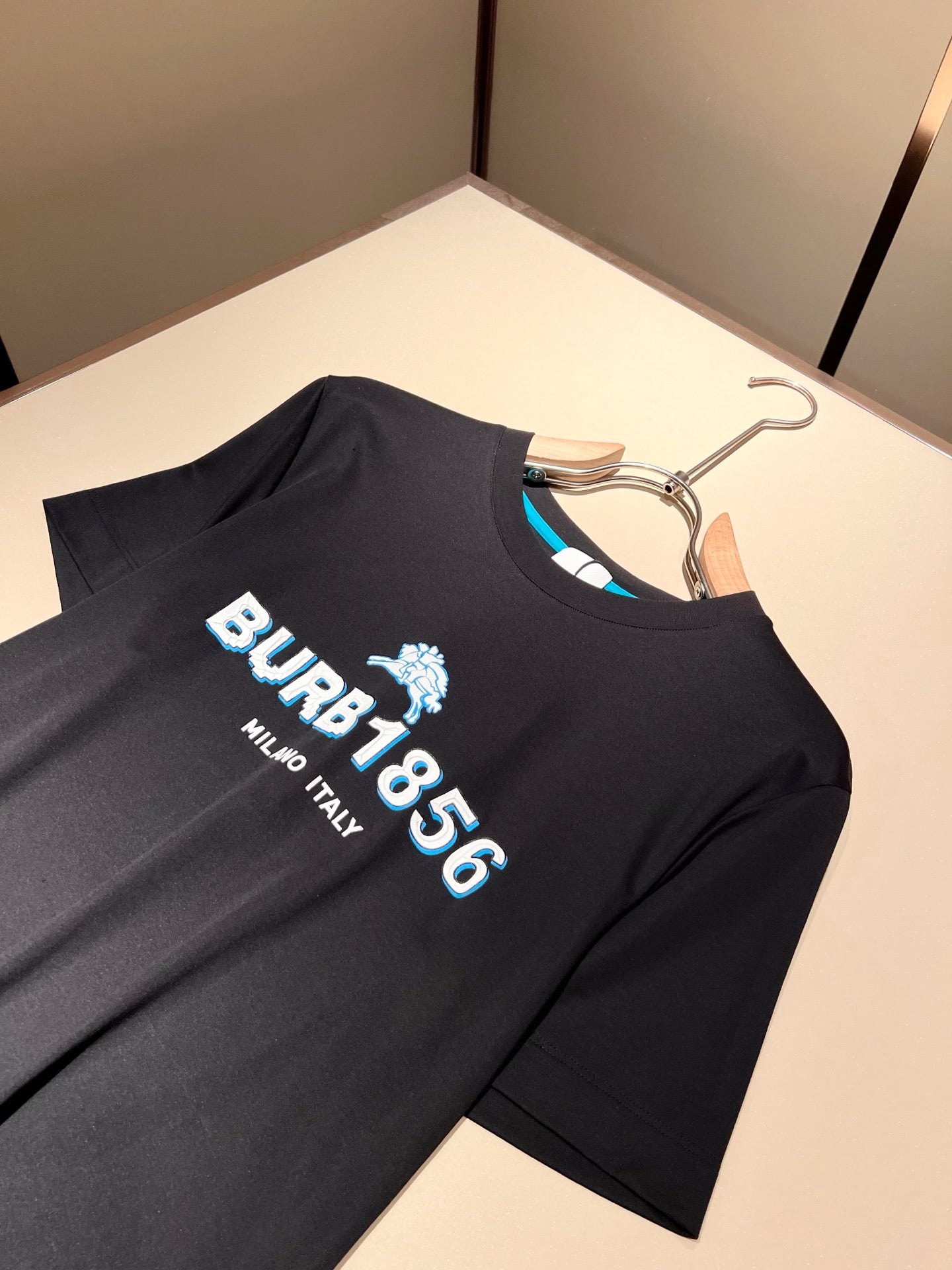 BURB* 2025ss new t-shirt environmentally friendly cotton