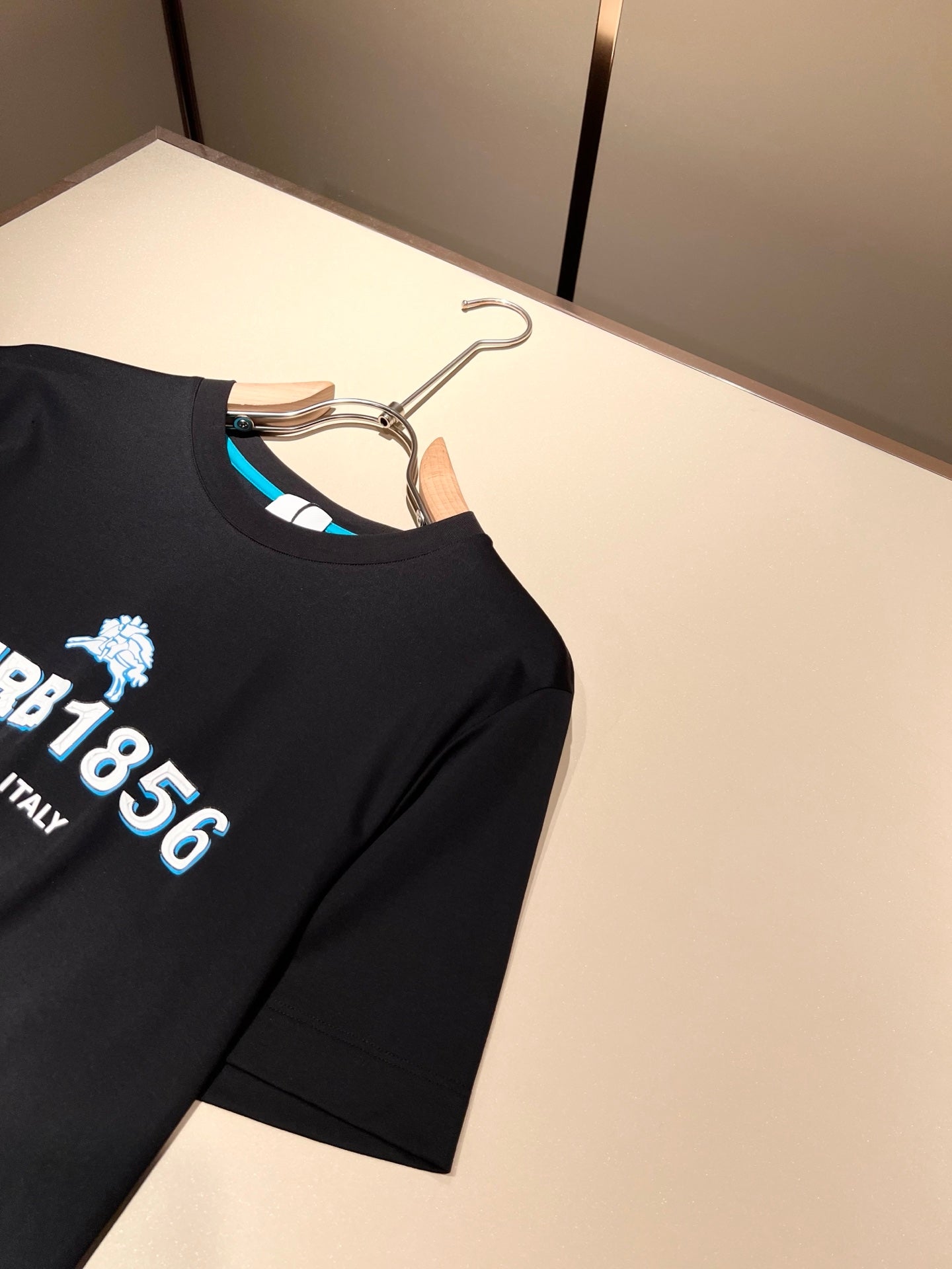 BURB* 2025ss new t-shirt environmentally friendly cotton