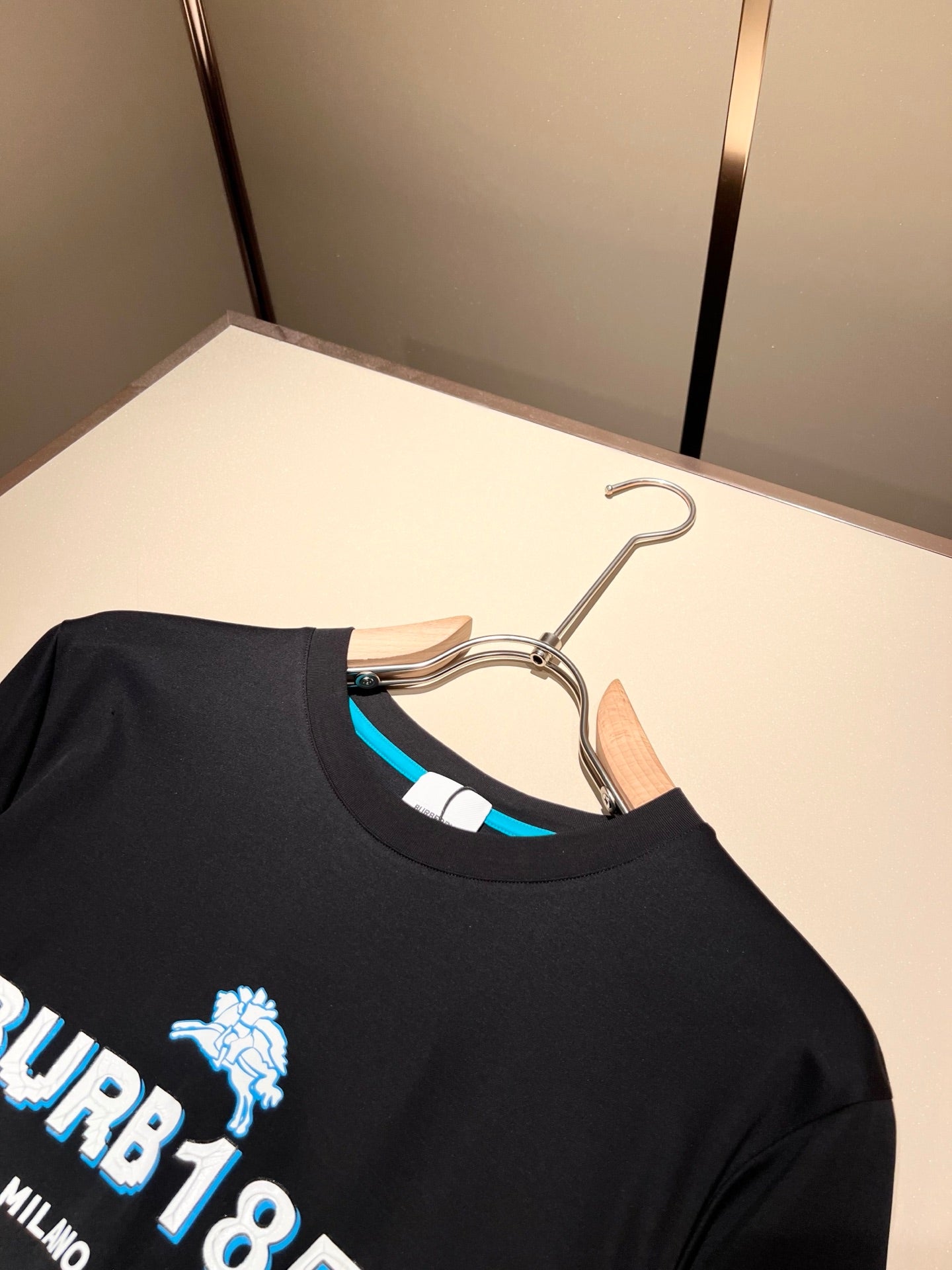 BURB* 2025ss new t-shirt environmentally friendly cotton