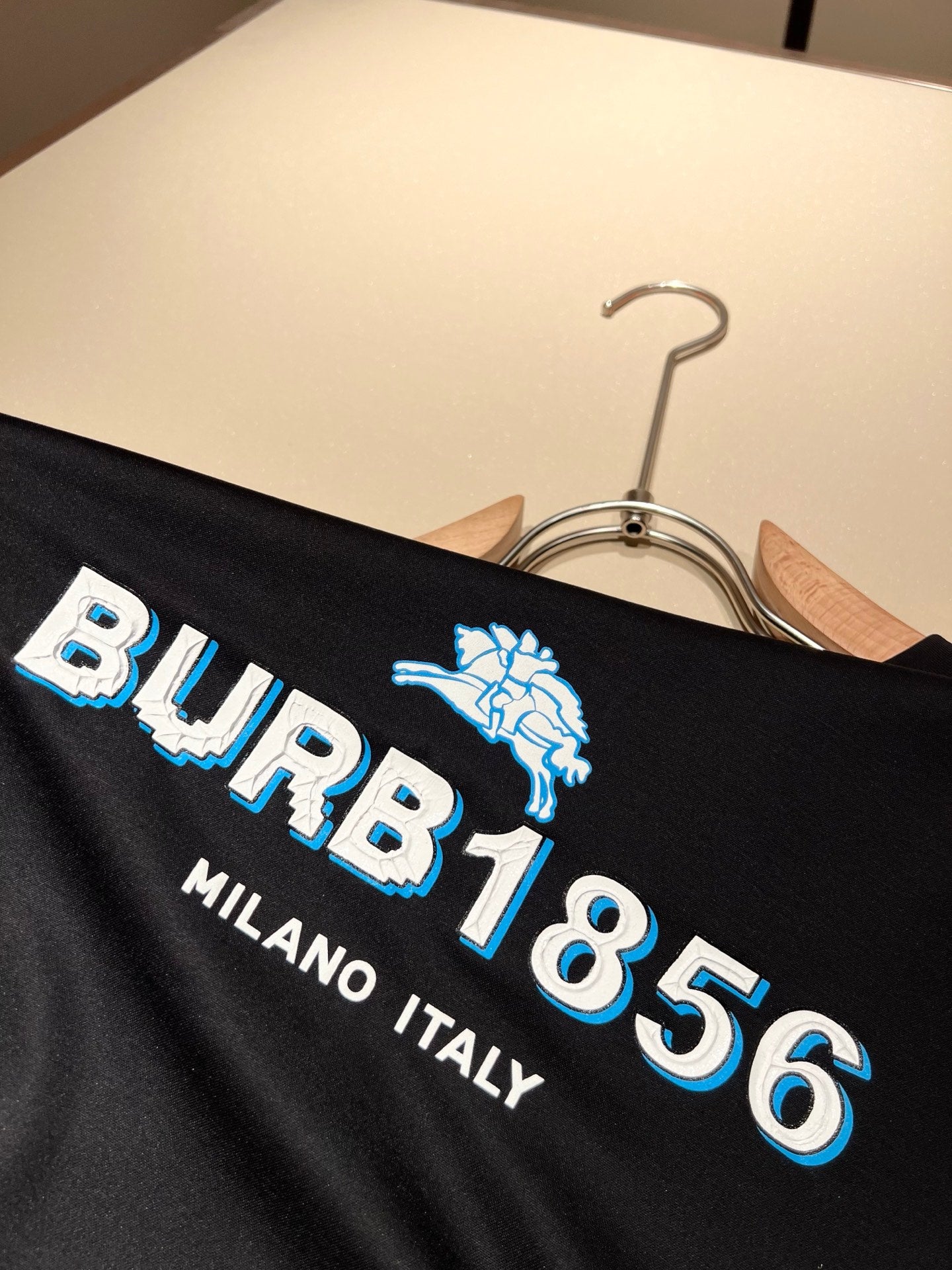 BURB* 2025ss new t-shirt environmentally friendly cotton