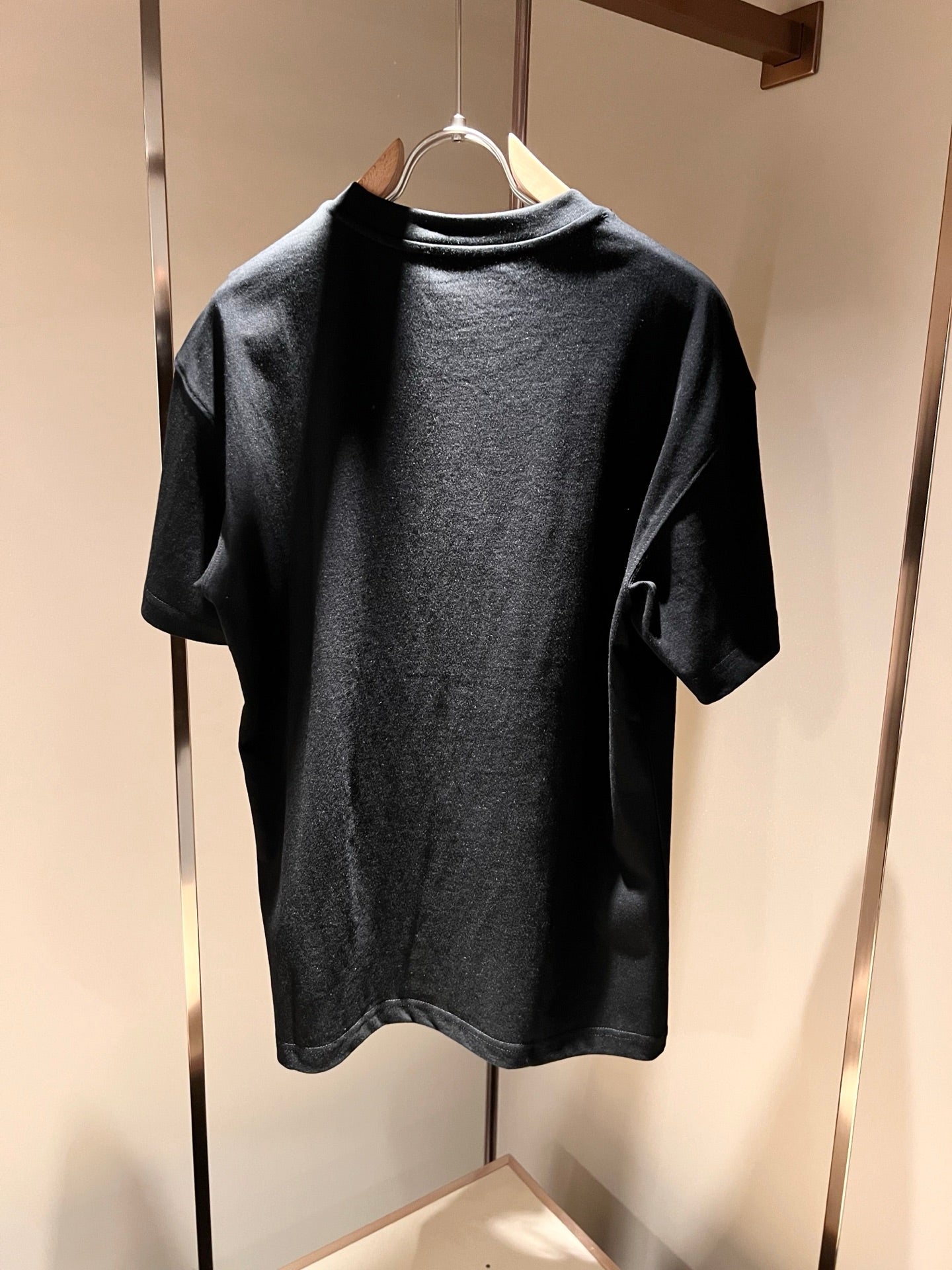 PRA* 2025ss new flocking pattern t-shirt
