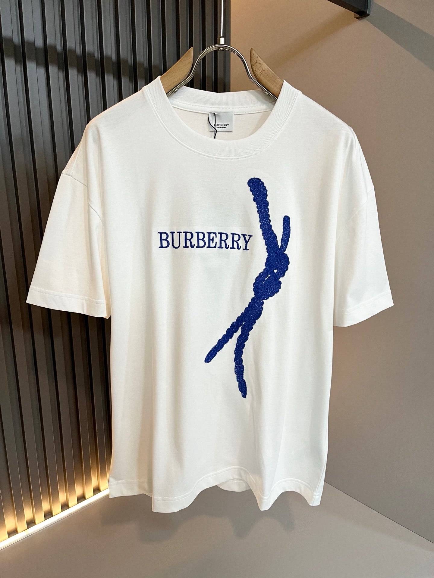 BURB* 2025ss new t-shirt embroidery
