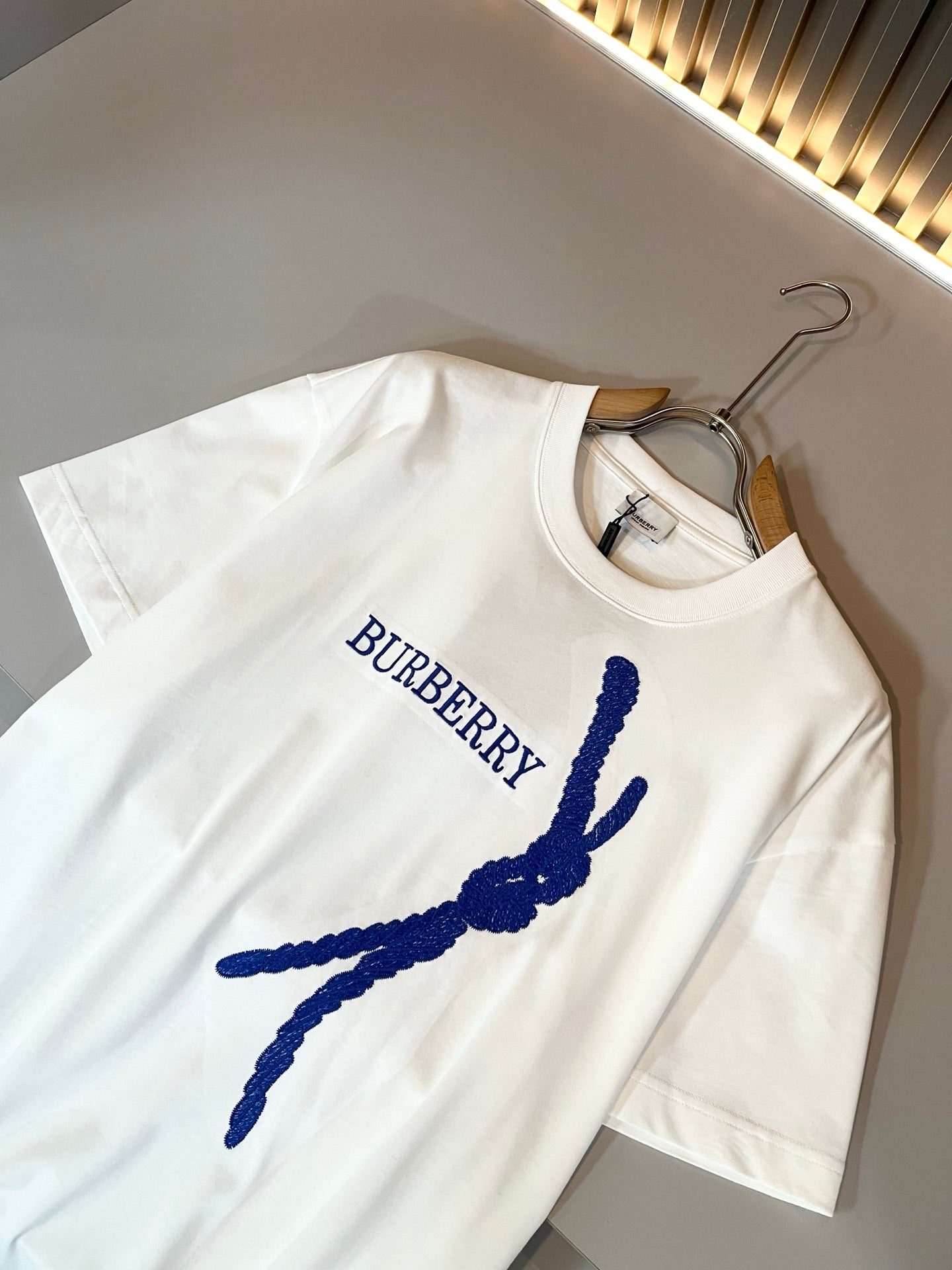 BURB* 2025ss new t-shirt embroidery