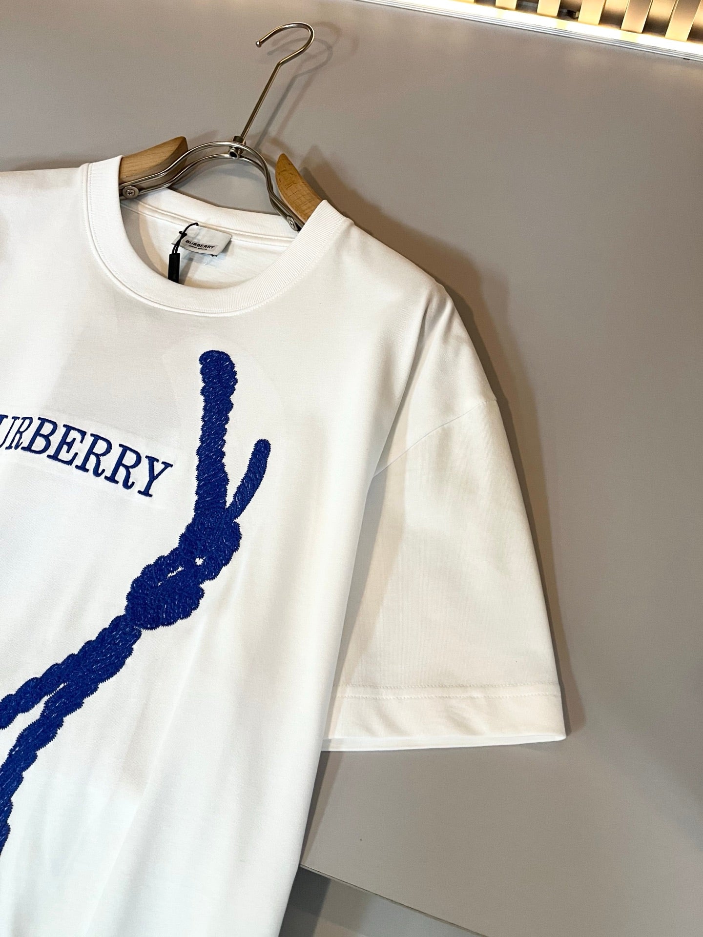 BURB* 2025ss new t-shirt embroidery
