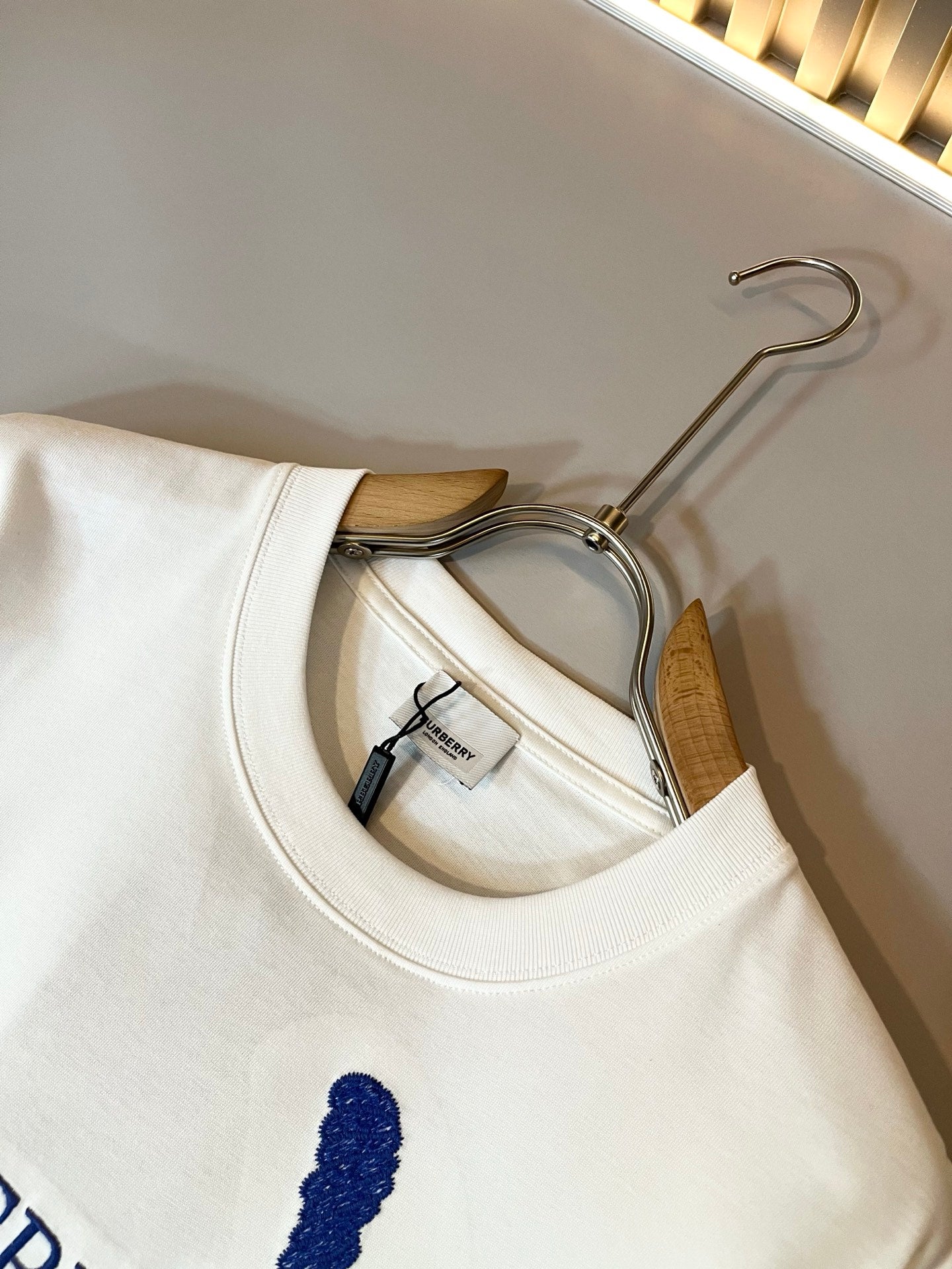 BURB* 2025ss new t-shirt embroidery