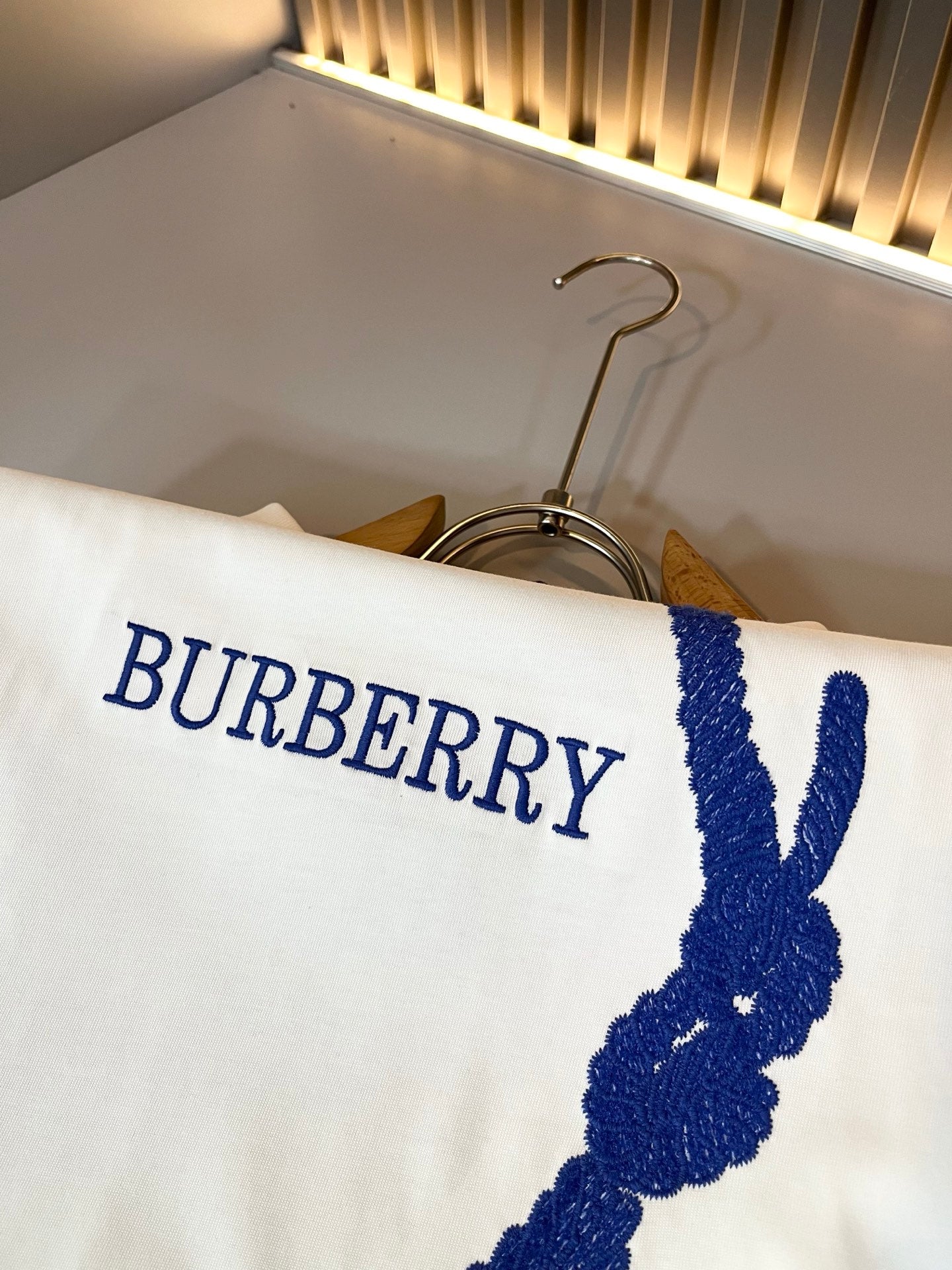 BURB* 2025ss new t-shirt embroidery