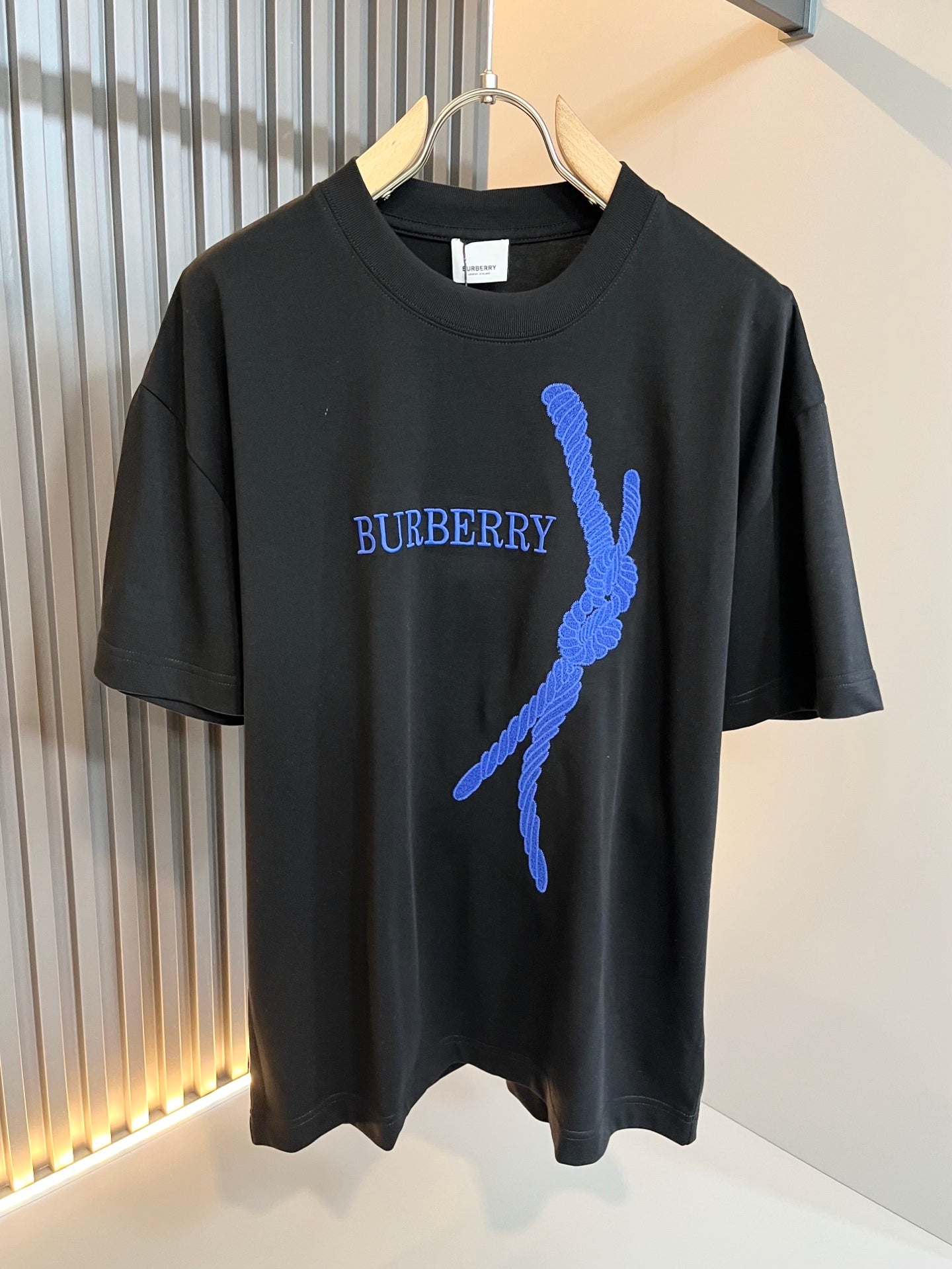 BURB* 2025ss new t-shirt embroidery