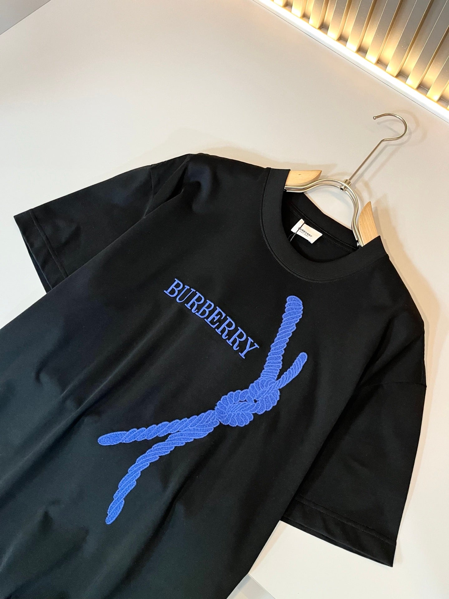 BURB* 2025ss new t-shirt embroidery