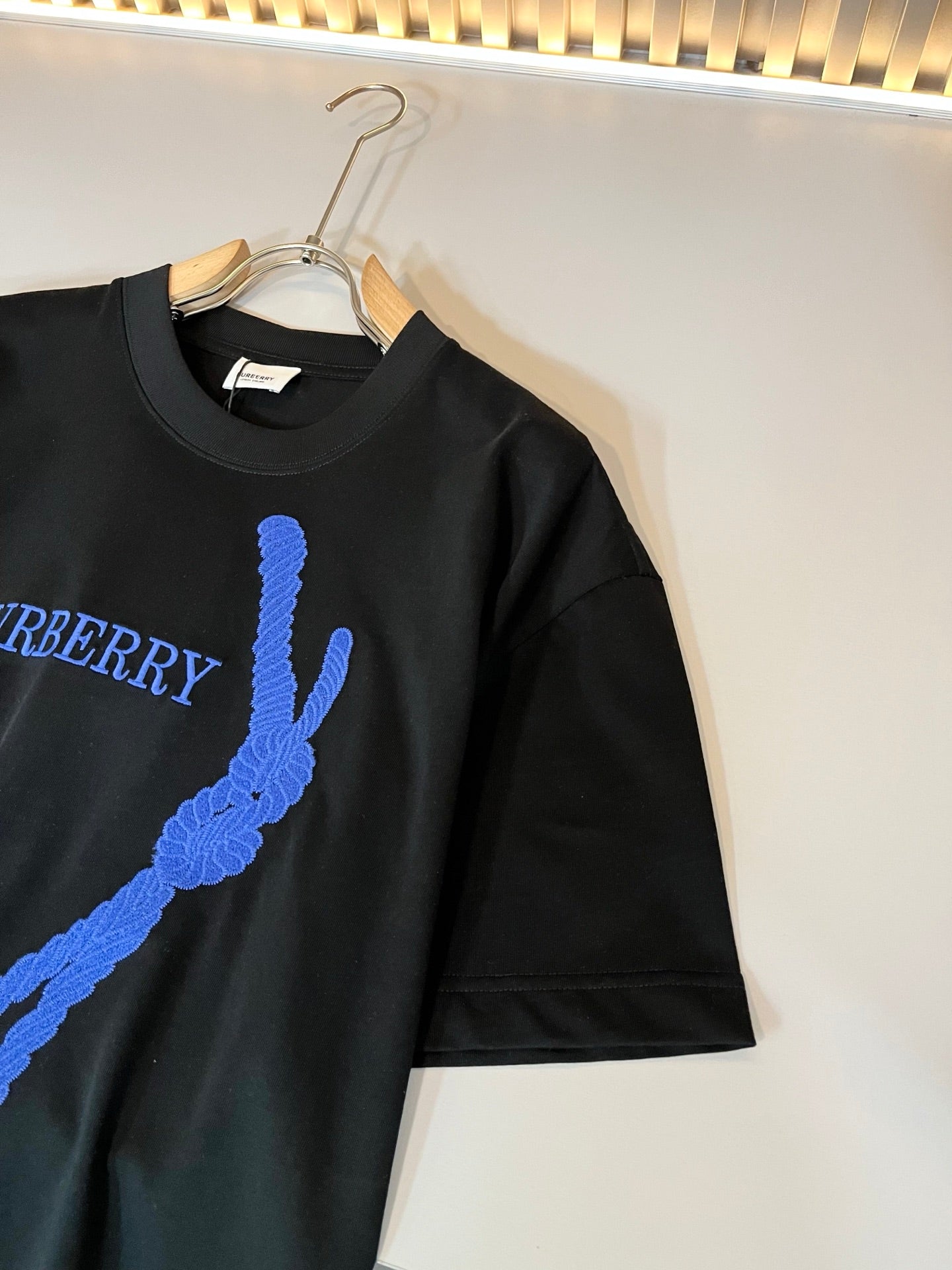 BURB* 2025ss new t-shirt embroidery