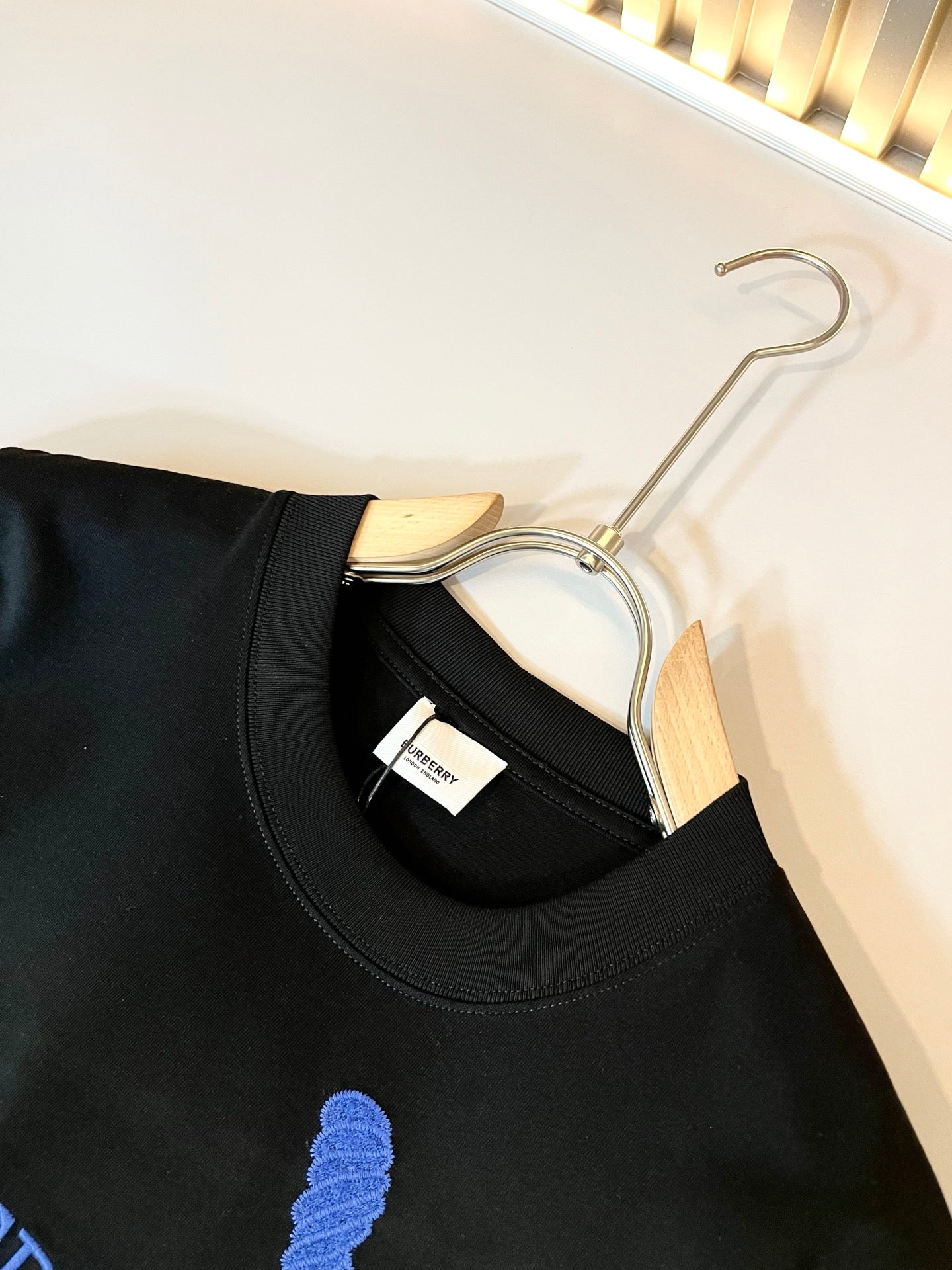 BURB* 2025ss new t-shirt embroidery