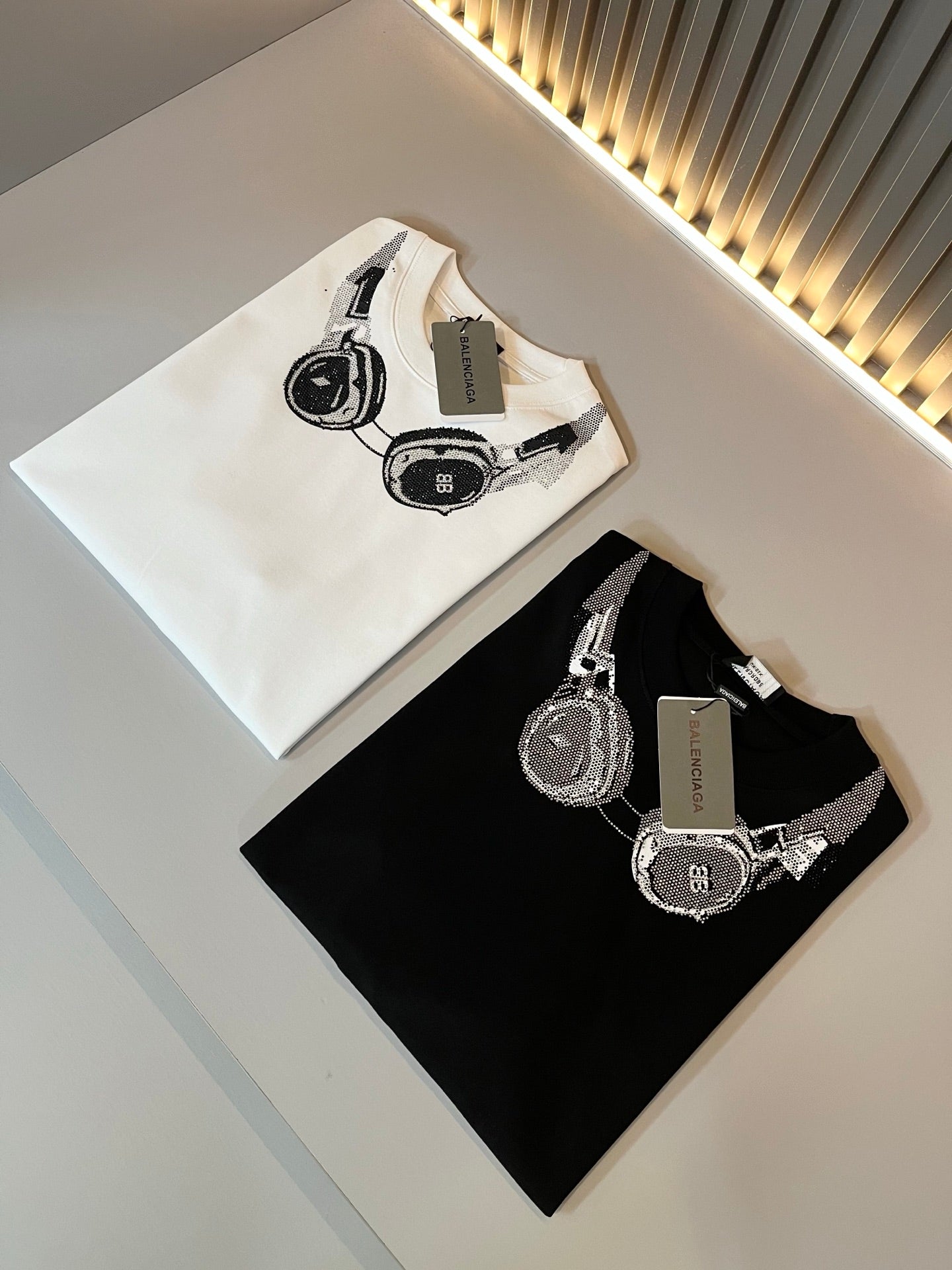 BALENC* 2025ss new t-shirt hot drilling