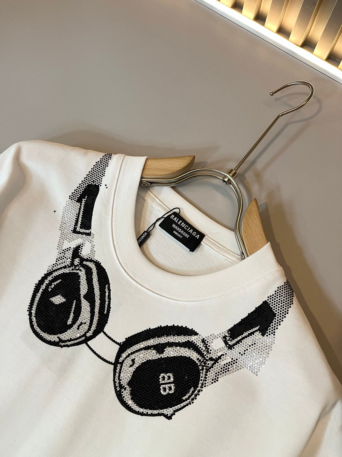 BALENC* 2025ss new t-shirt hot drilling