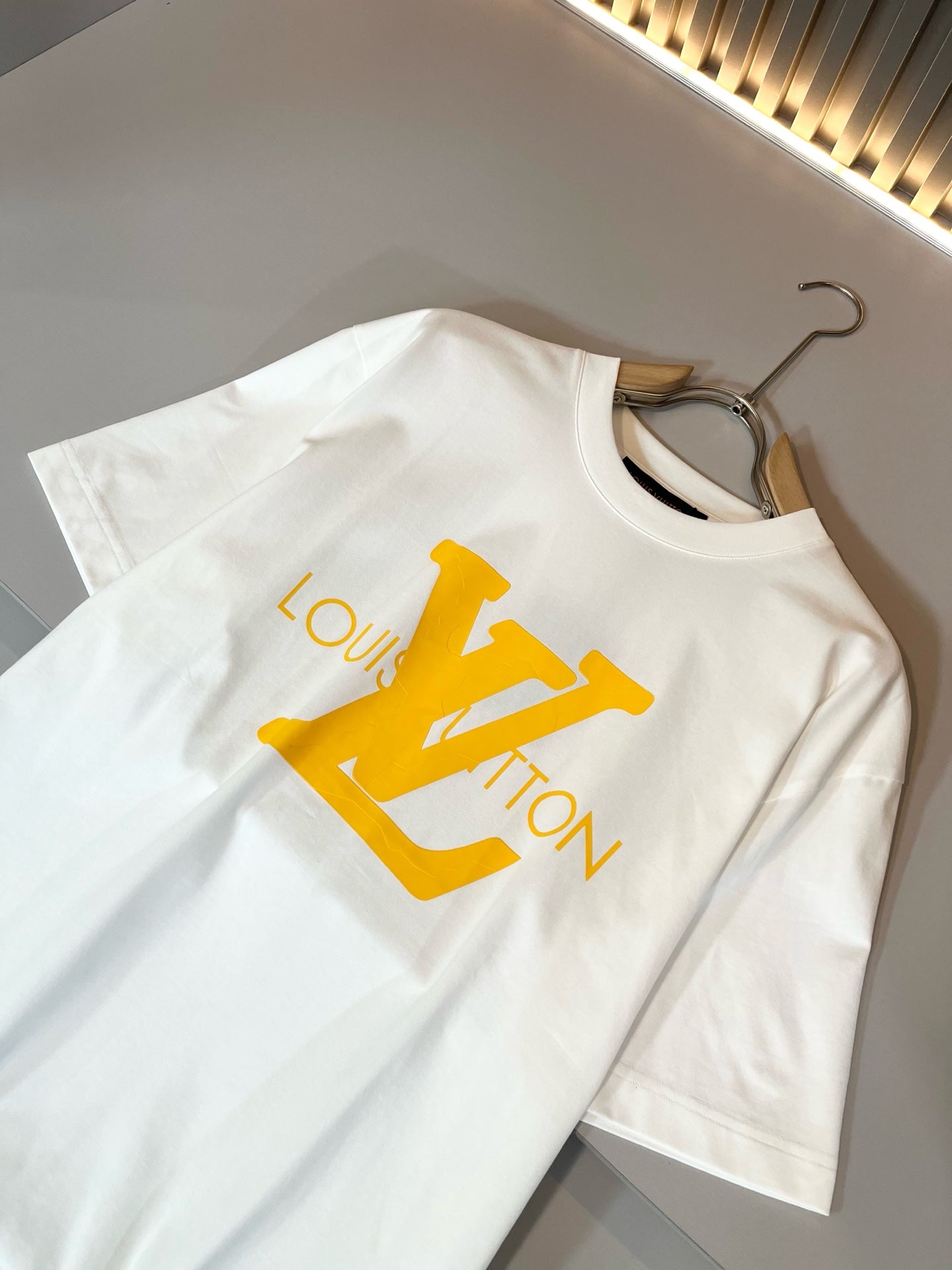LOUI*V 2025ss new cotton t-shirt laminating