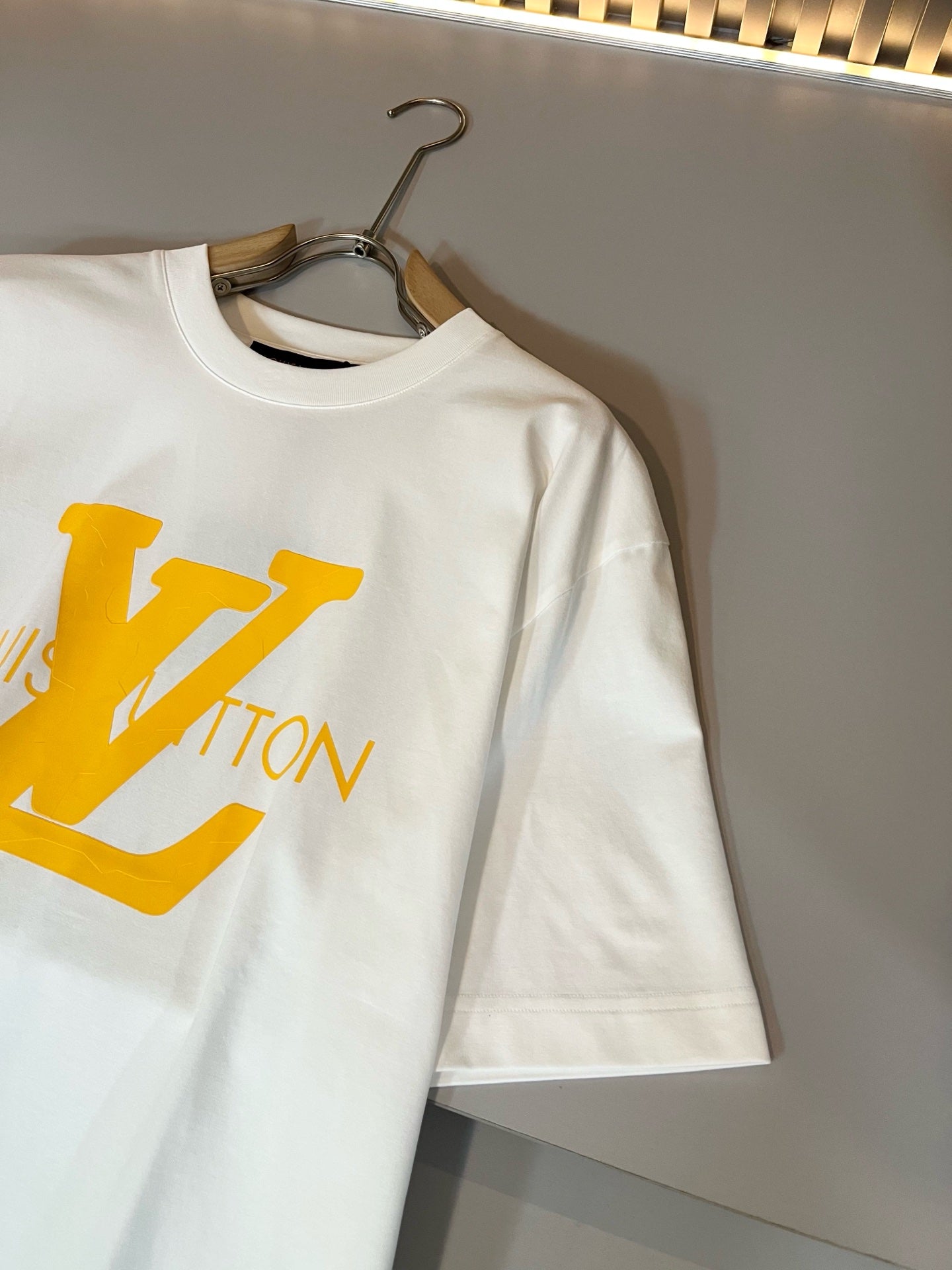 LOUI*V 2025ss new cotton t-shirt laminating