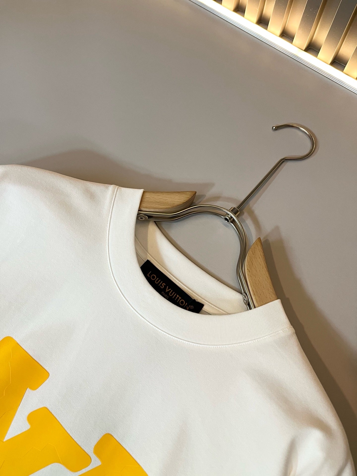 LOUI*V 2025ss new cotton t-shirt laminating
