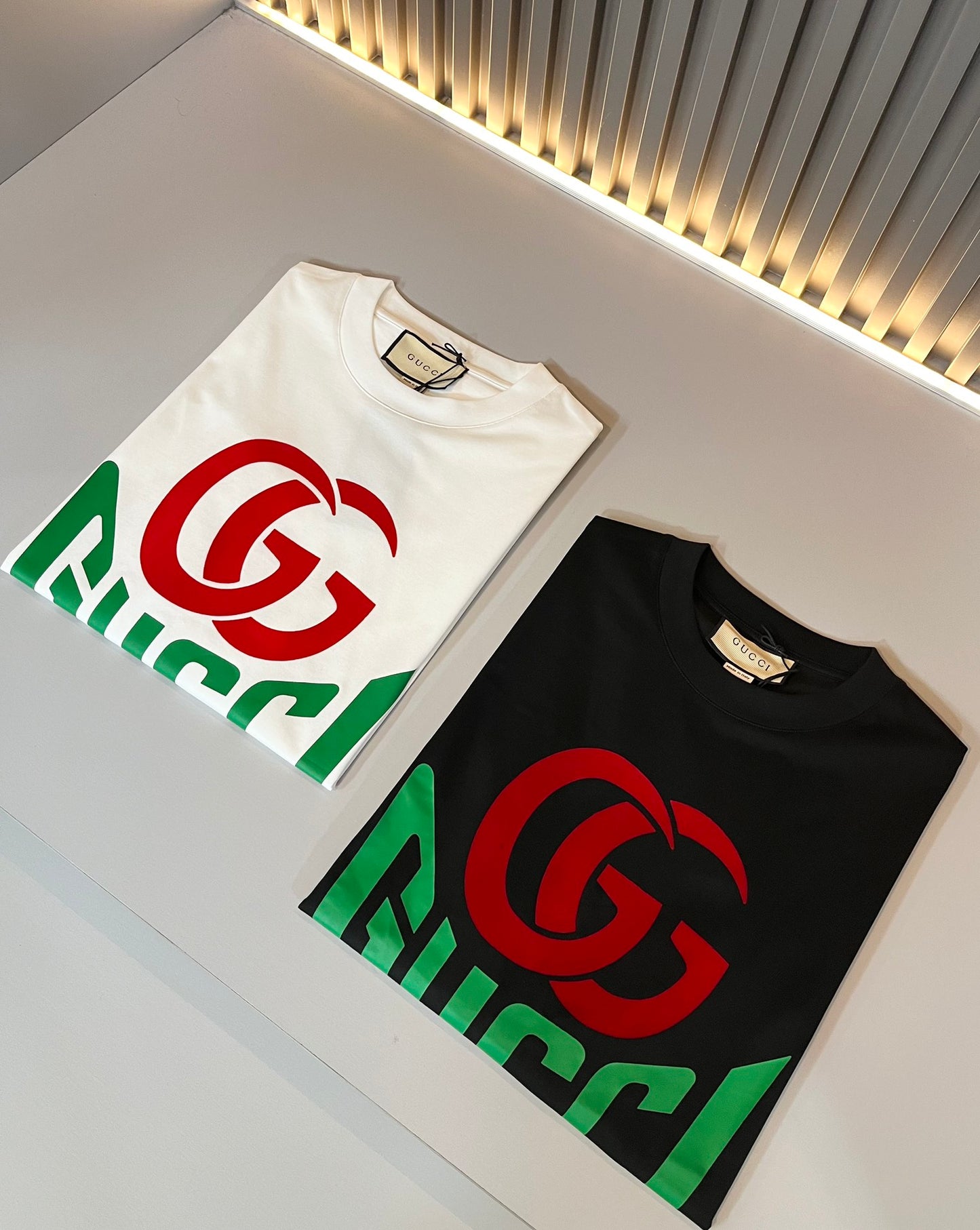 GUC* new cotton t-shirt embossed logo