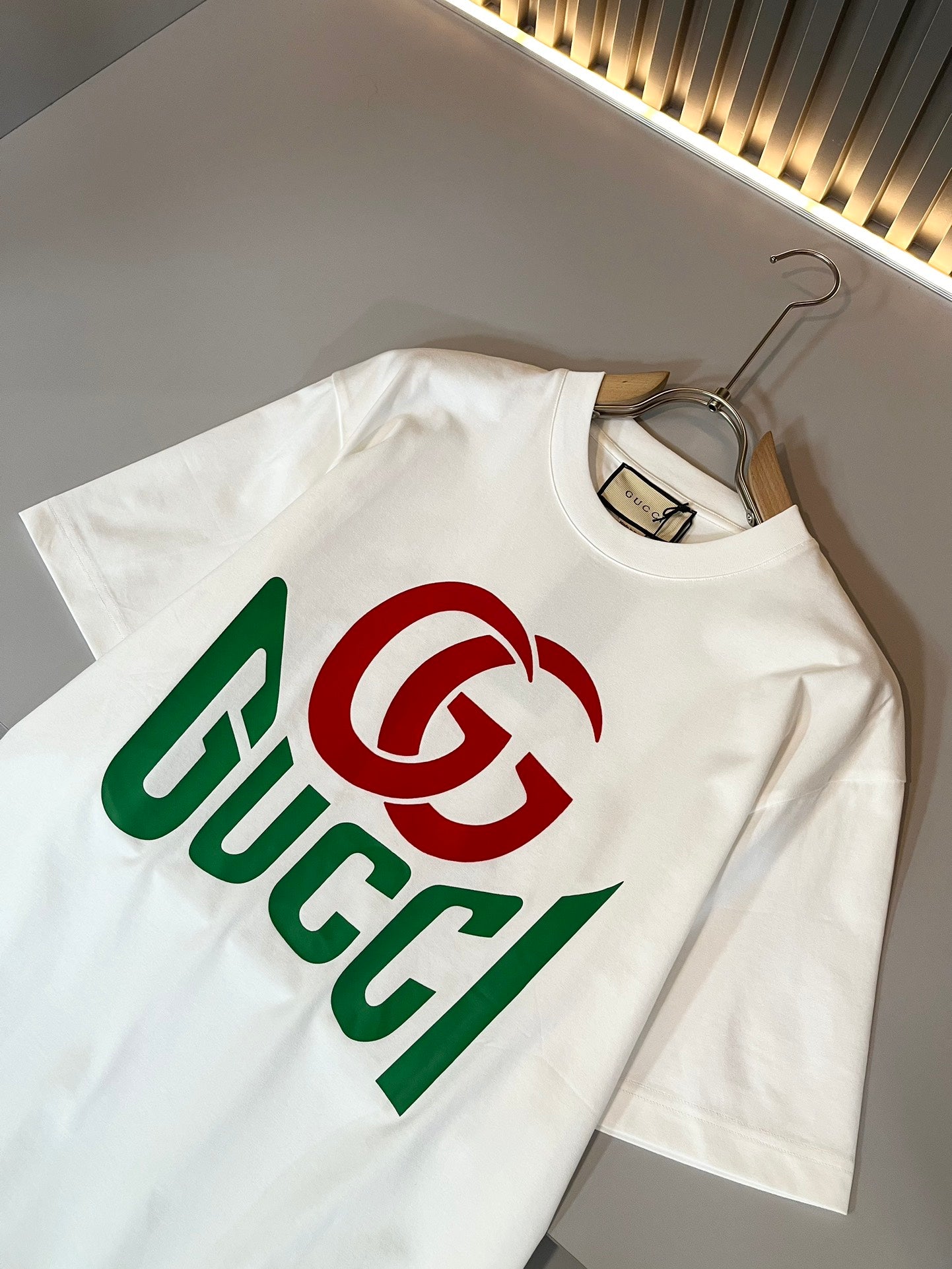 GUC* new cotton t-shirt embossed logo