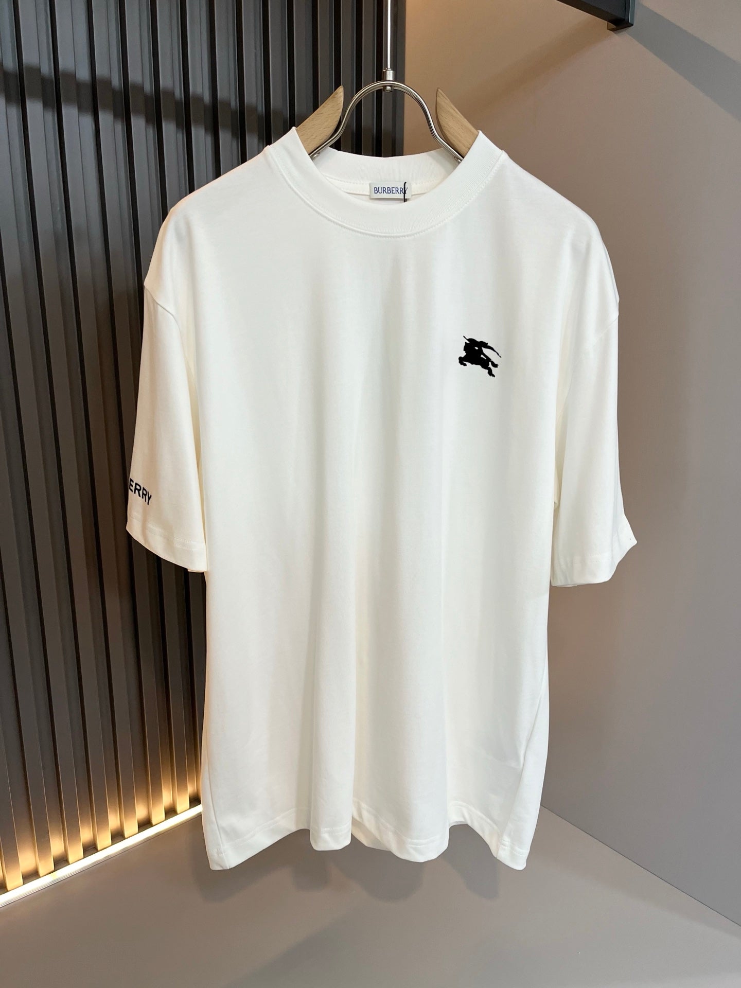 BURB* new cotton t-shirt velvet Icon