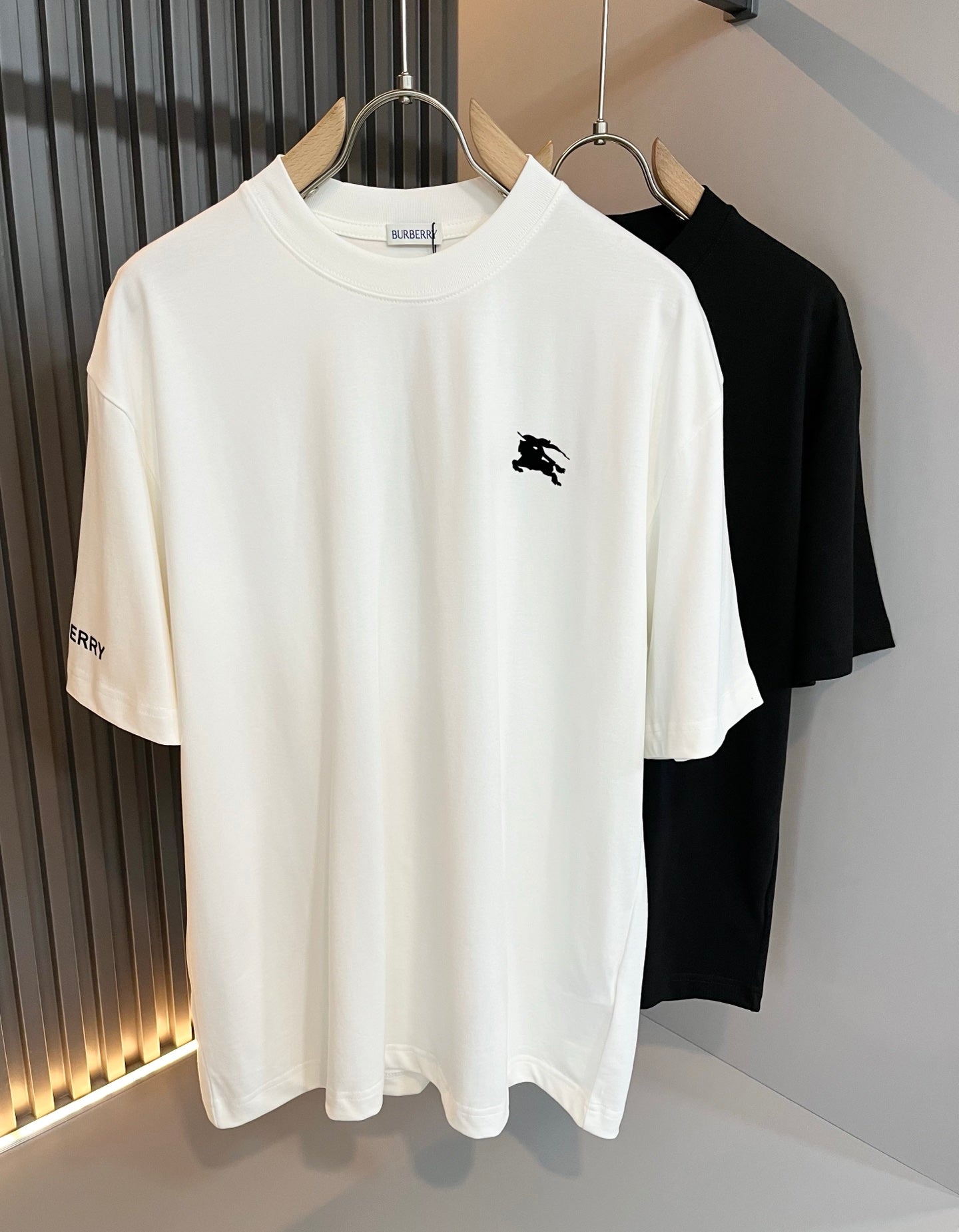 BURB* new cotton t-shirt velvet Icon