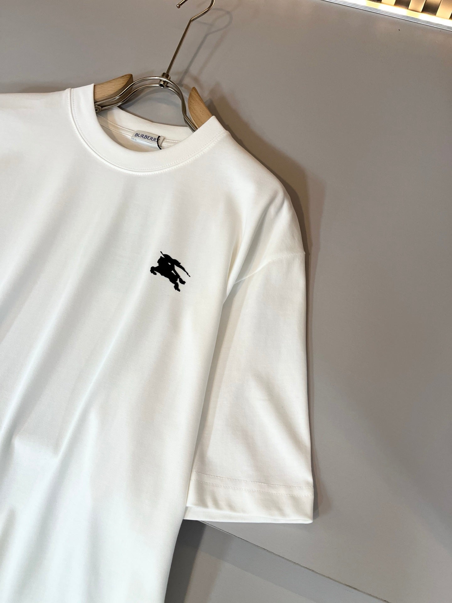 BURB* new cotton t-shirt velvet Icon