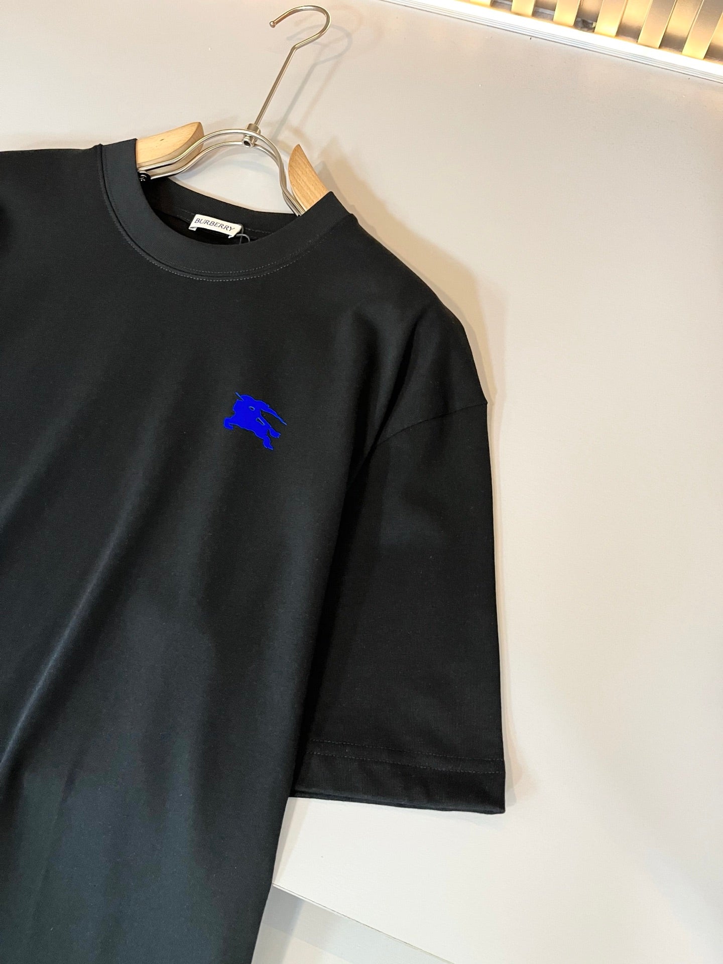 BURB* new cotton t-shirt velvet Icon