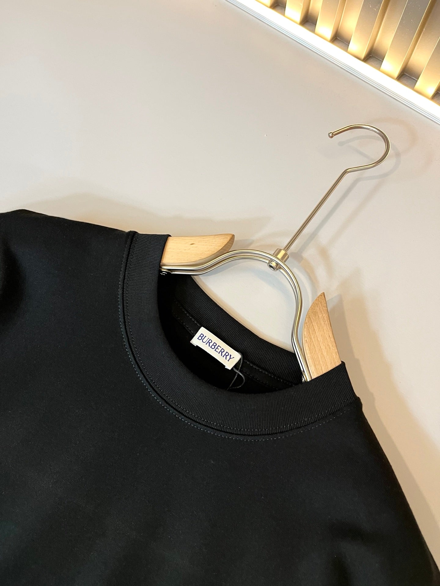 BURB* new cotton t-shirt velvet Icon