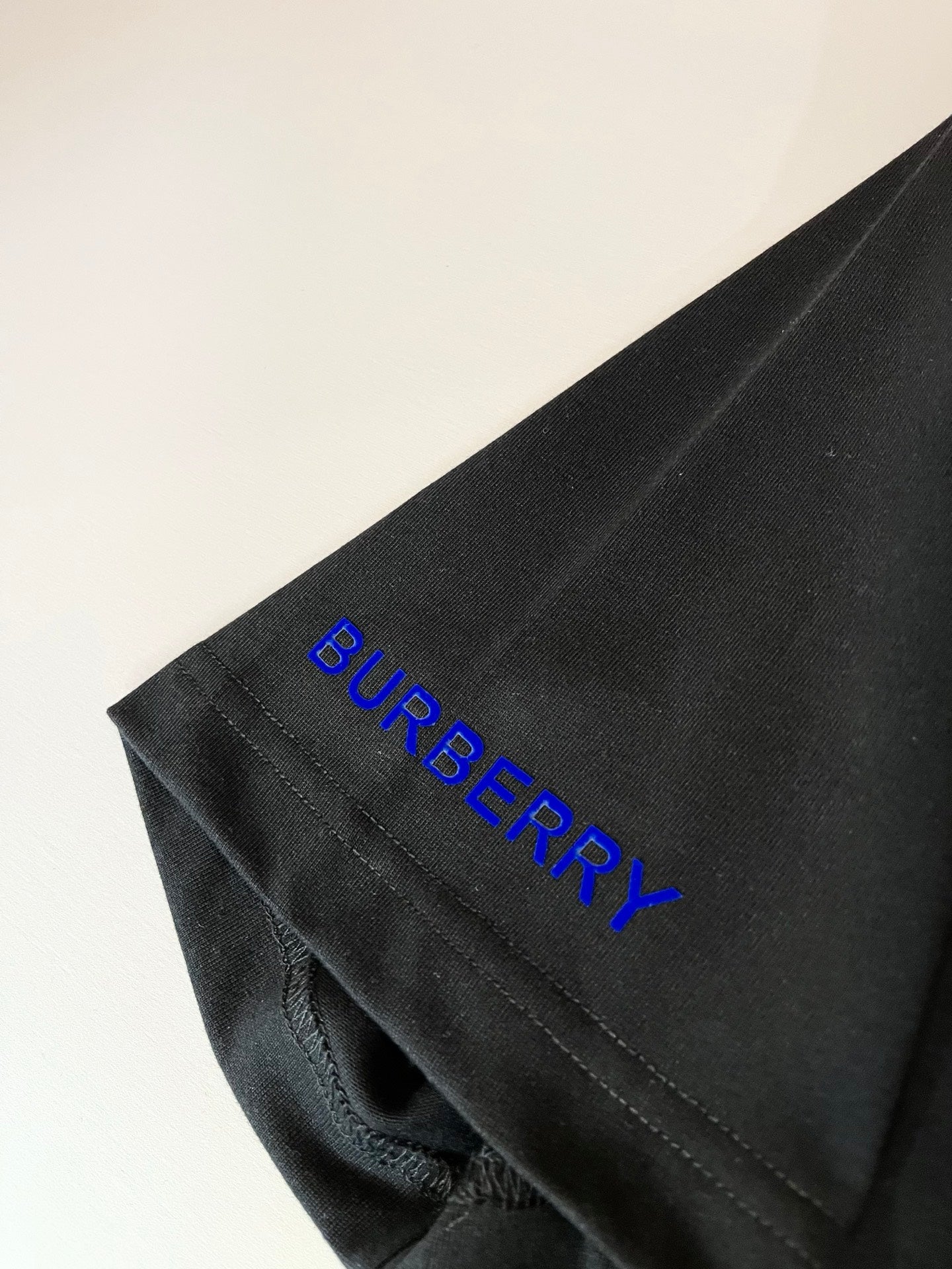 BURB* new cotton t-shirt velvet Icon