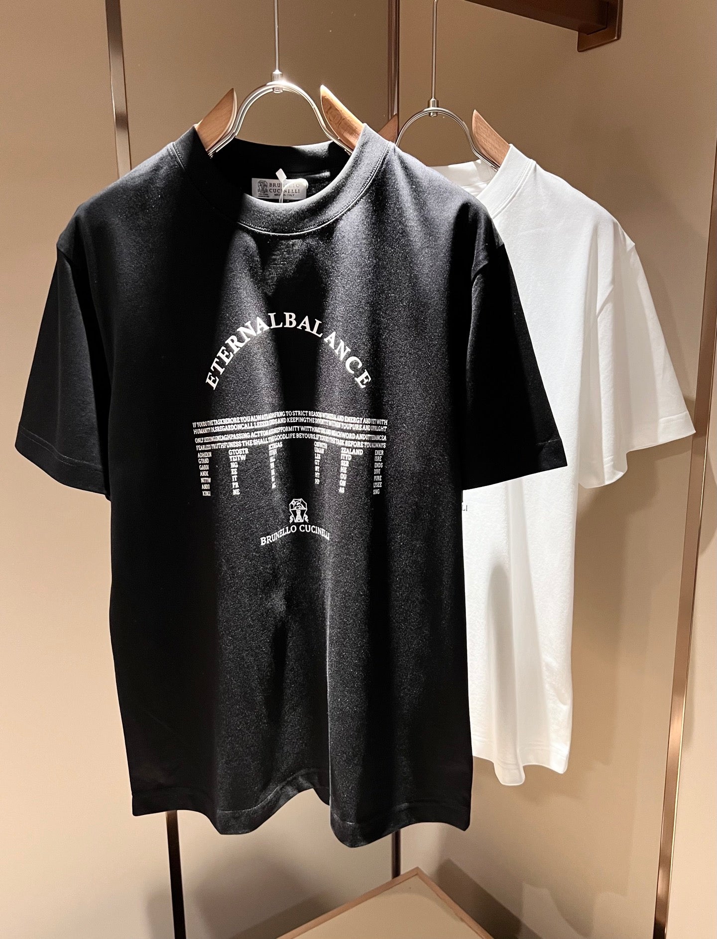 BRU*C new cotton t-shirt printed pattern