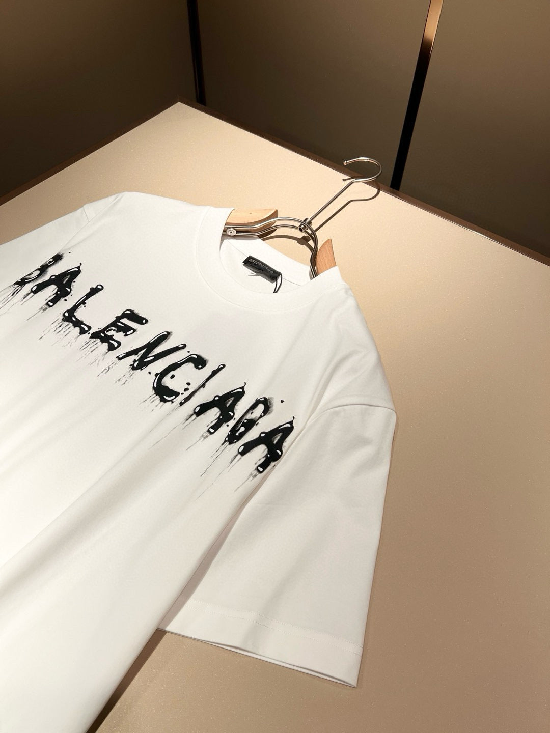 BALENC* new cotton t-shirt pressed velvet