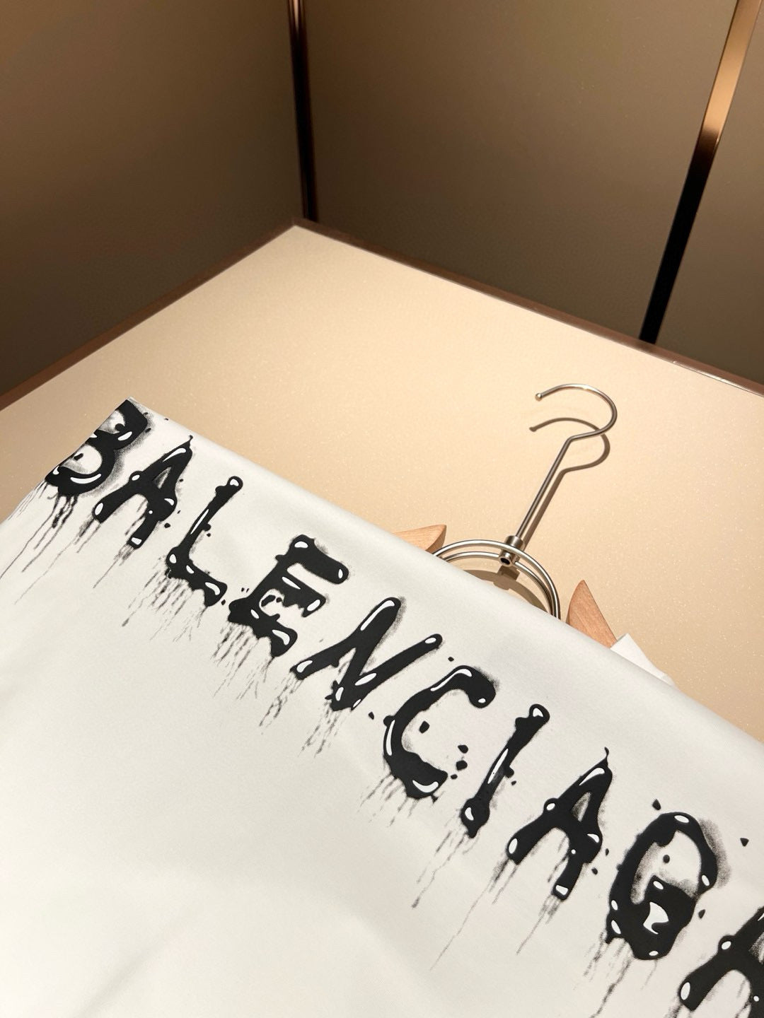 BALENC* new cotton t-shirt pressed velvet