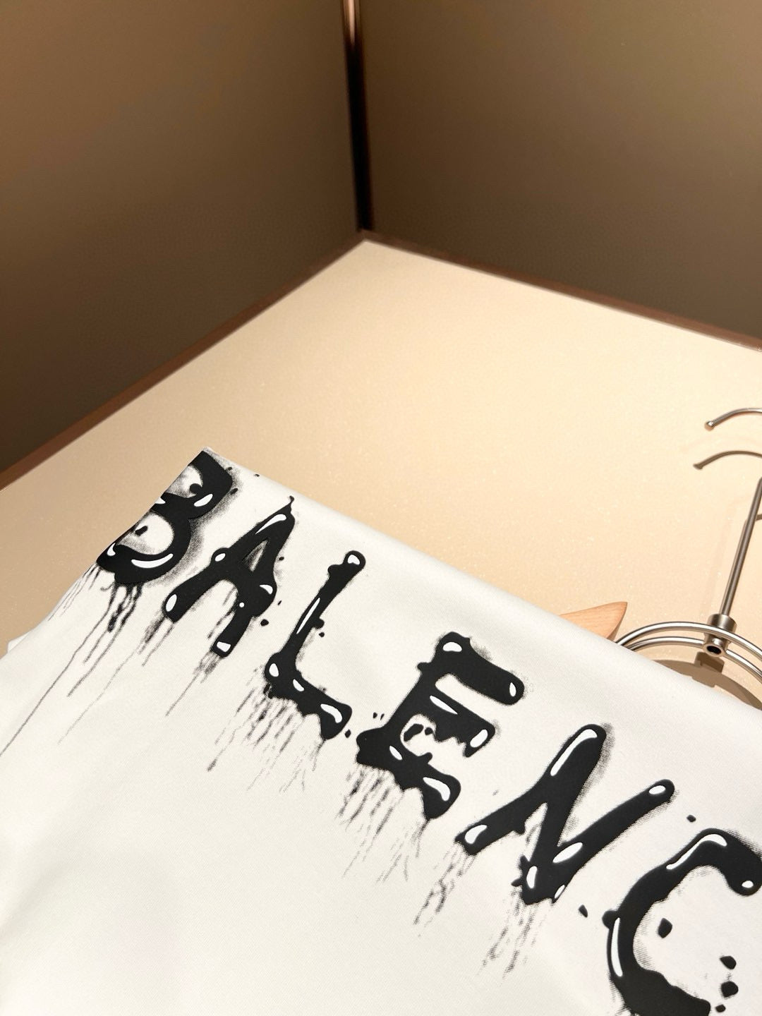 BALENC* new cotton t-shirt pressed velvet